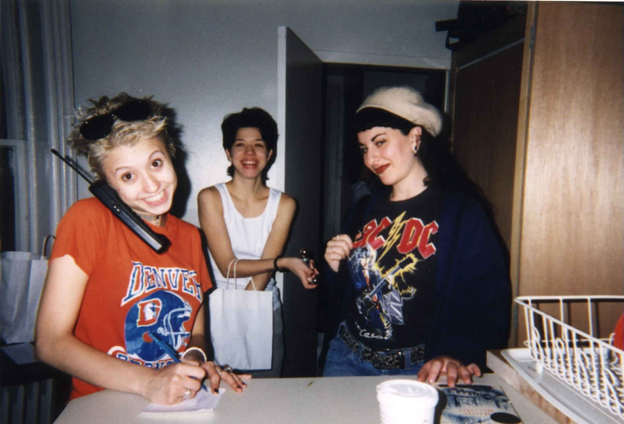 Filmmakers of the NYC 90s indie movie 'Threat'.