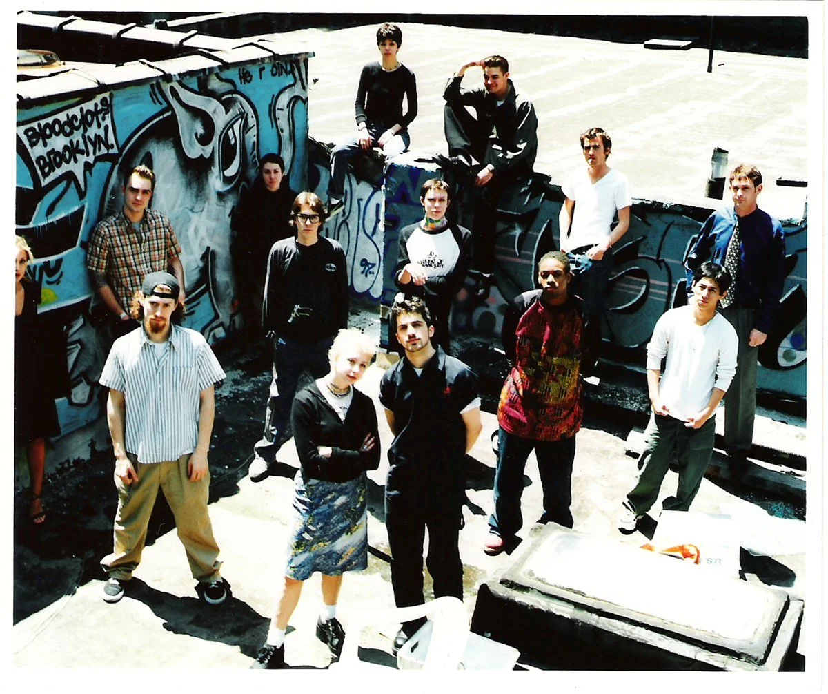 The Kings Mob independent film crew, a team of teenagers and twenty-something young adults, hardcore punk singer hip hop artist rapper alternative model, who made the indie movie 'Threat' in 90s NYC. Directed by Matt Pizzolo, produced by Katie Nisa.