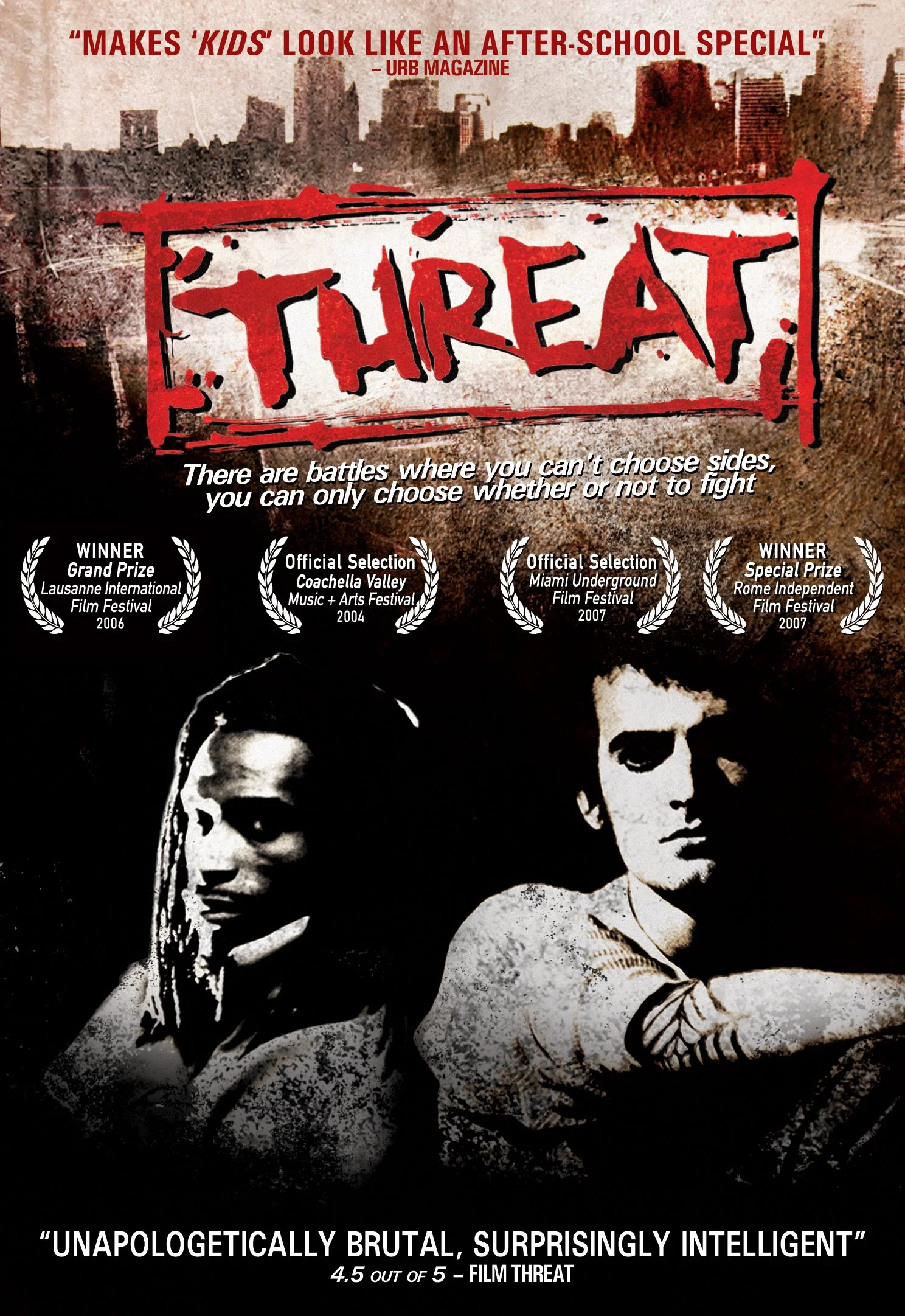 threat independent film indie punk movie poster hip hop award winning coachella filmmaker matt pizzolo producer katie nisa