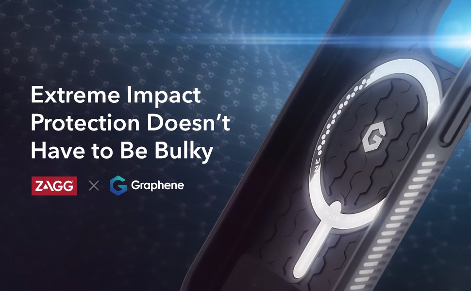 Close-up of a sleek, high-tech device with a circular component resembling a battery or power source, surrounded by a white illuminated ring and textured gray and black surfaces. The background features a digital, futuristic design with blue tones an
