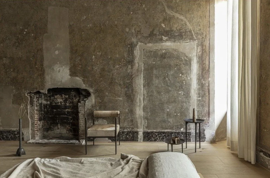 Rick Owens furniture exhibition at Galerie Philia