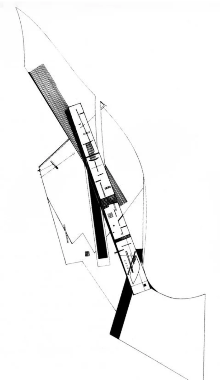 Zaha Hadid, The Peak Leisure Club, 1982