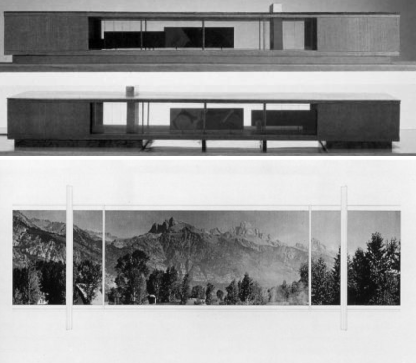 Ludwig Mies Van Der Rohe, Resor house projet