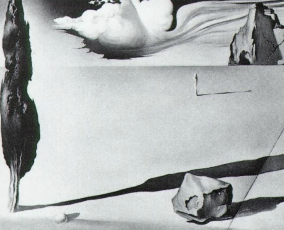 Design for the set of the film ‘Spellbound’, 1945, Salvador Dali
