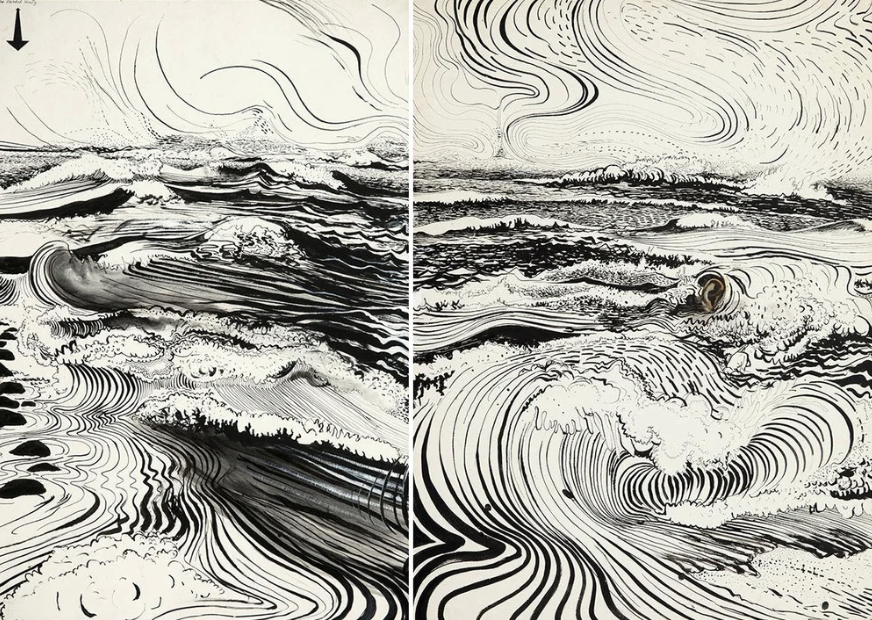 Brett Whiteley, The Divided Unity, 1973