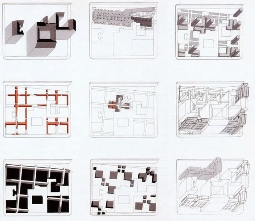 Gallery of Eisenman's Evolution: Architecture, Syntax, and New Subjectivity