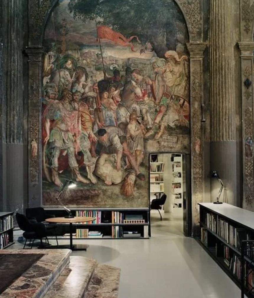 Office of Massimiliano Locatelli, 16th-century church in Milan