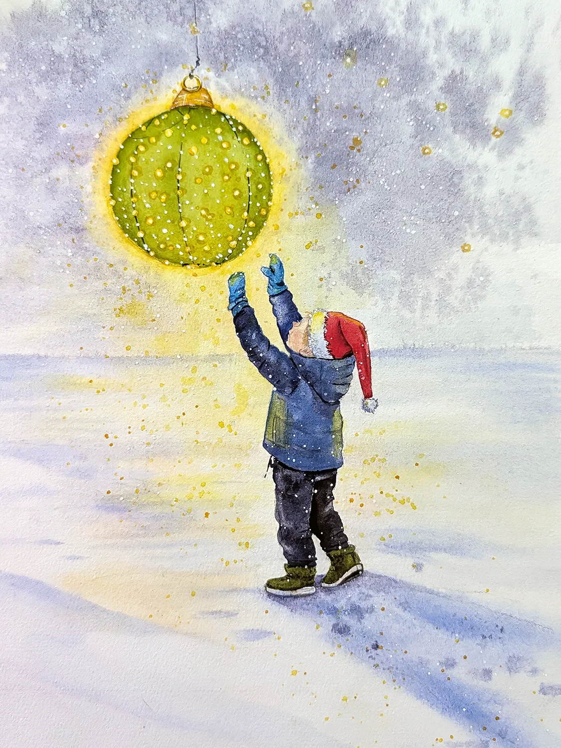 A Touch Of Wonder • watercolor • 9x12" • available