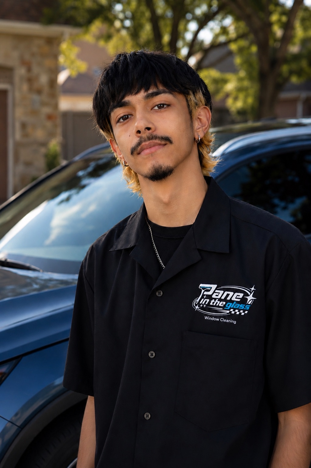 Zane, owner of Pane in the Glass window cleaning in Allen, TX
