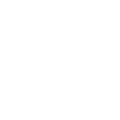 Simple white ladder icon on black background.