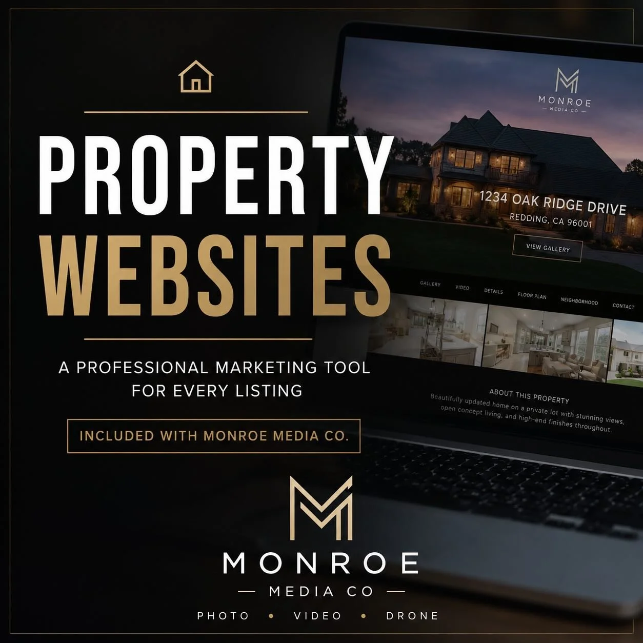 🏡 Every listing deserves its own website.

Today&rsquo;s buyers expect more than a few photos on the MLS. A dedicated property website gives your listing a professional online presence where photos, videos, property details, floor plans, and marketi