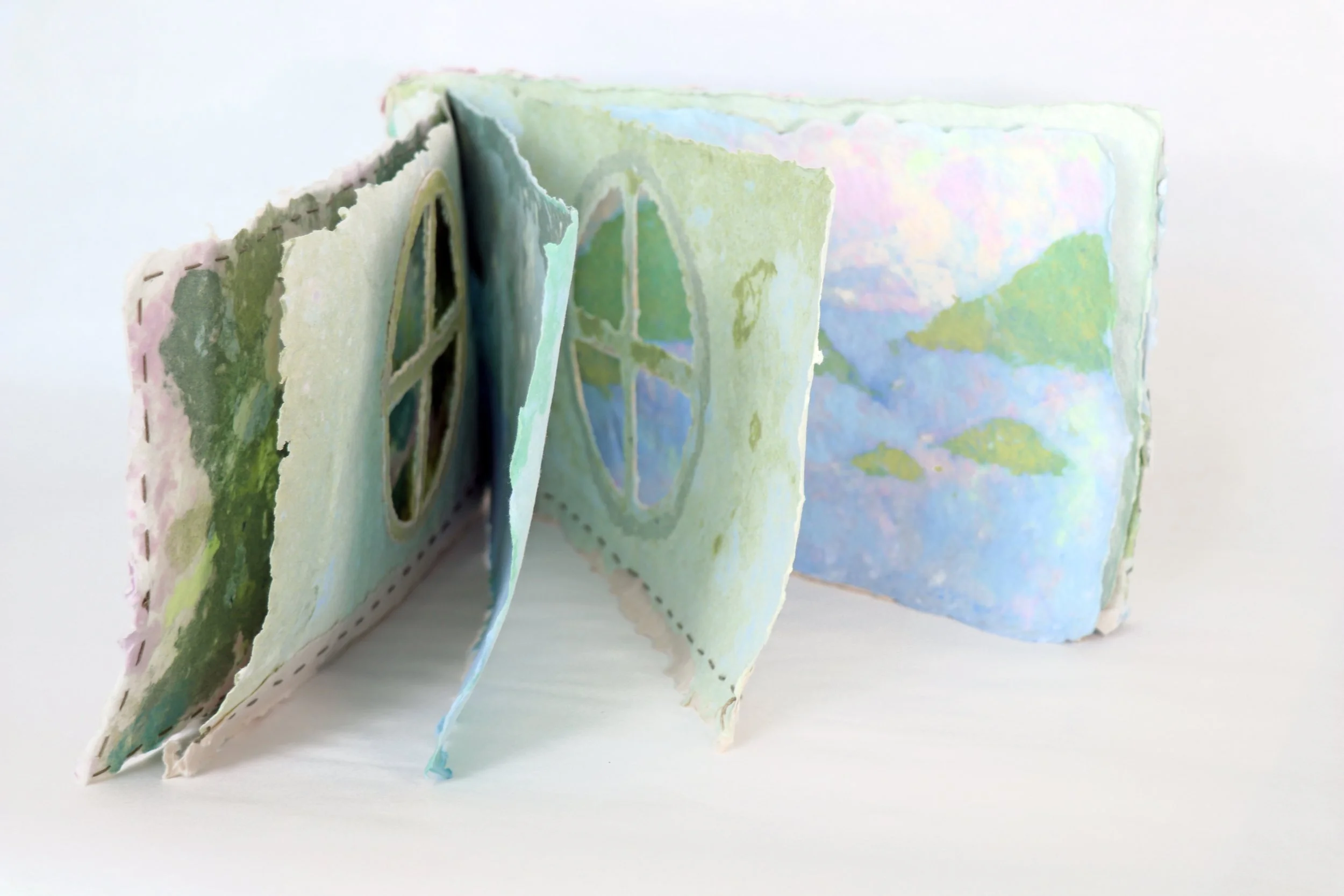Voyage, 2025 | Handmade paper book