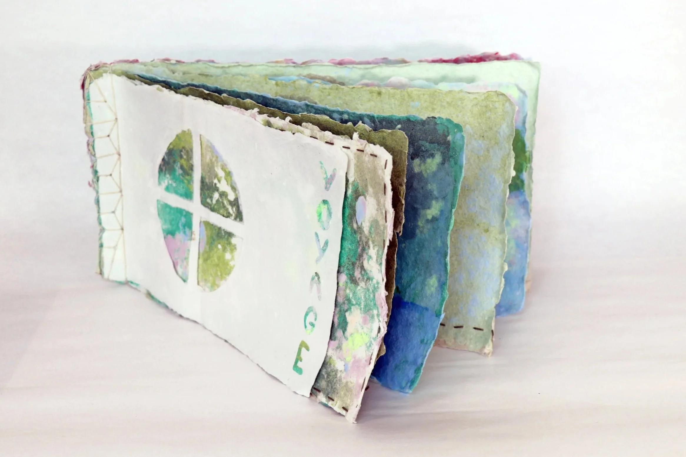 Voyage, 2025 | Handmade paper book