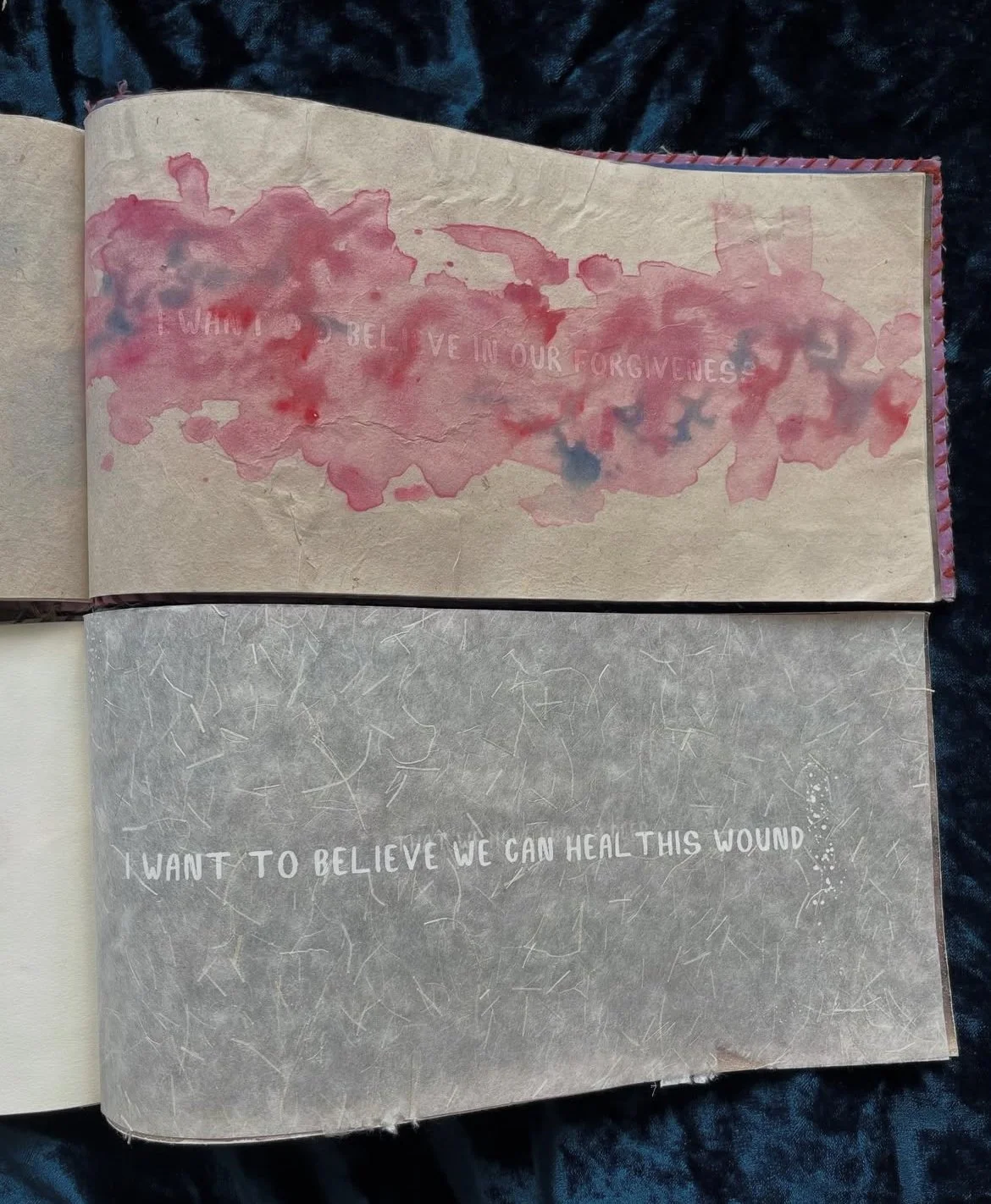 I want to believe in forgiveness. I want to believe we can heal this wound