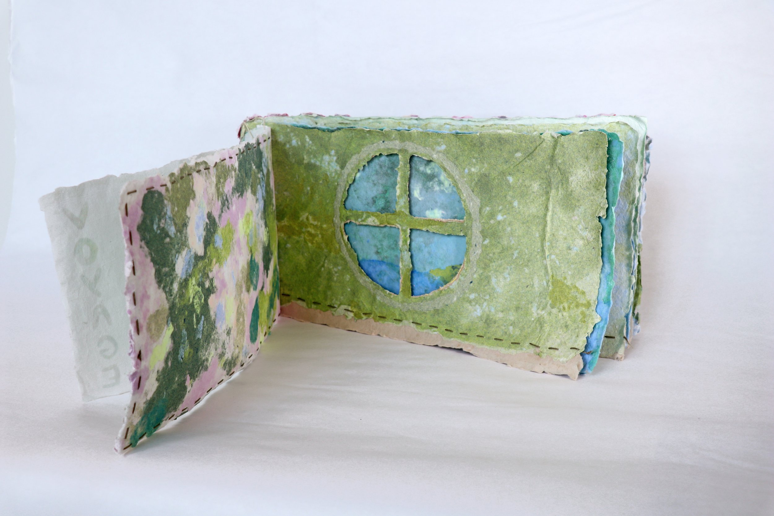 Voyage, 2025 | Handmade paper book