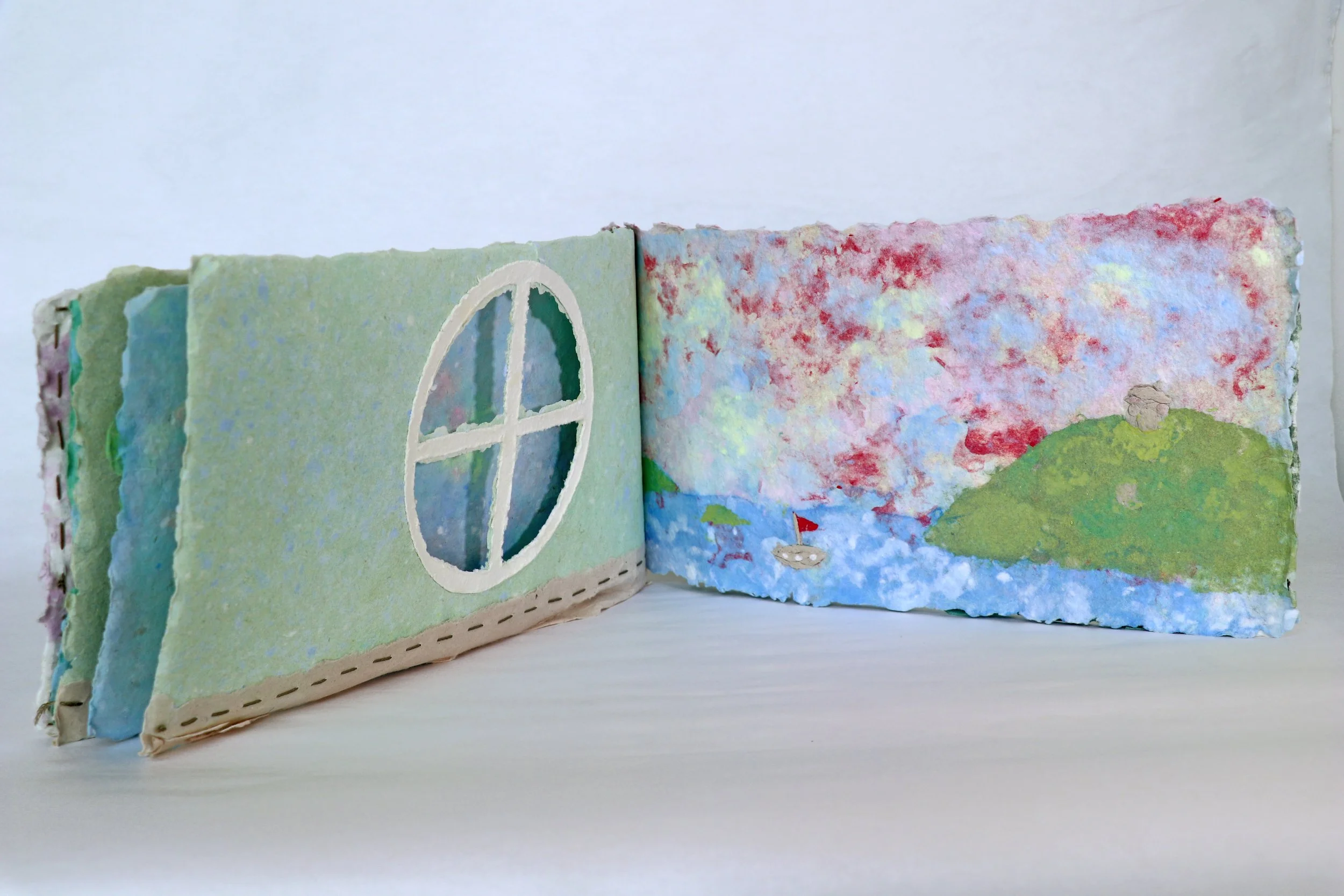 Voyage, 2025 | Handmade paper book