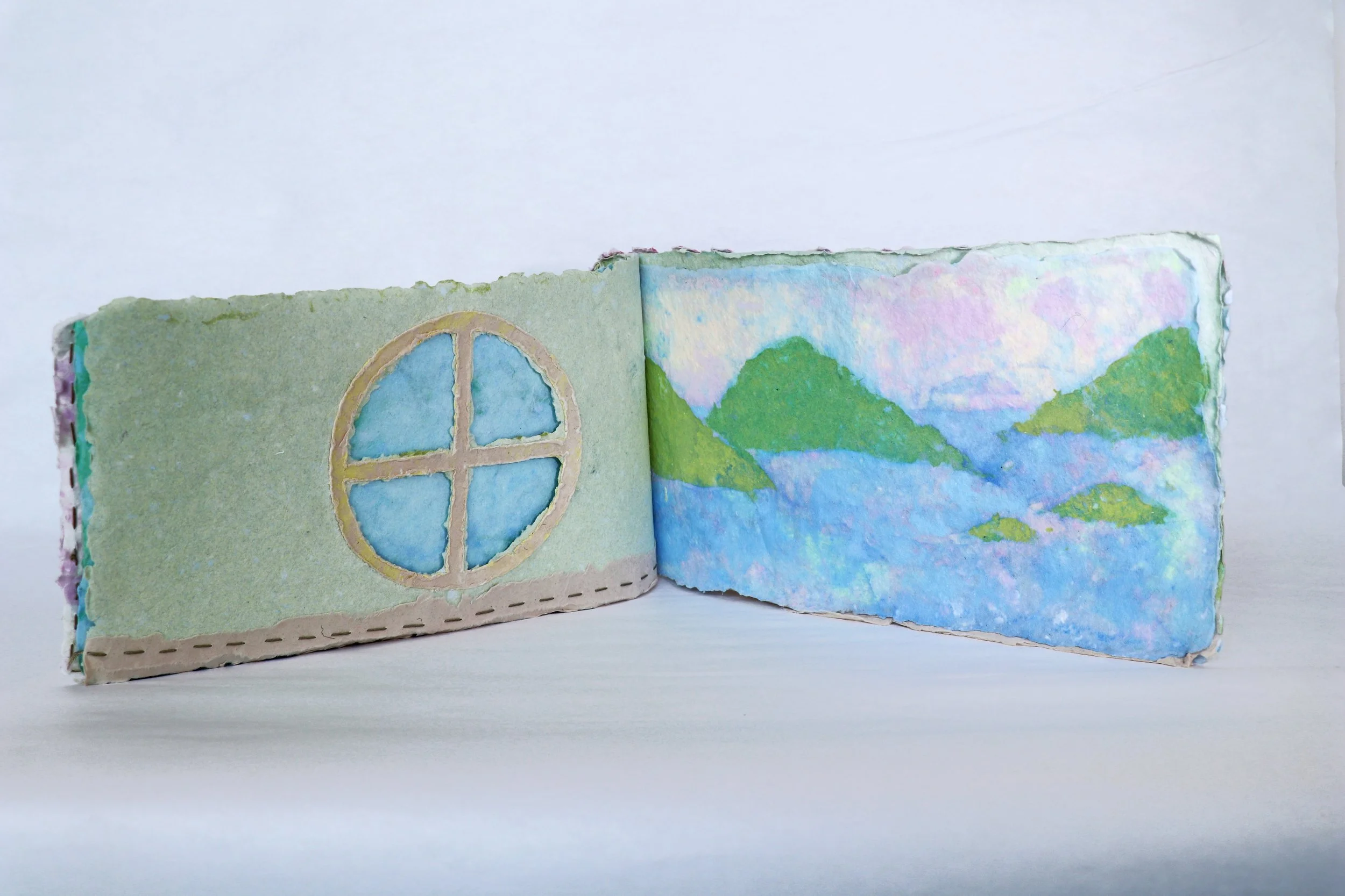 Voyage, 2025 | Handmade paper book