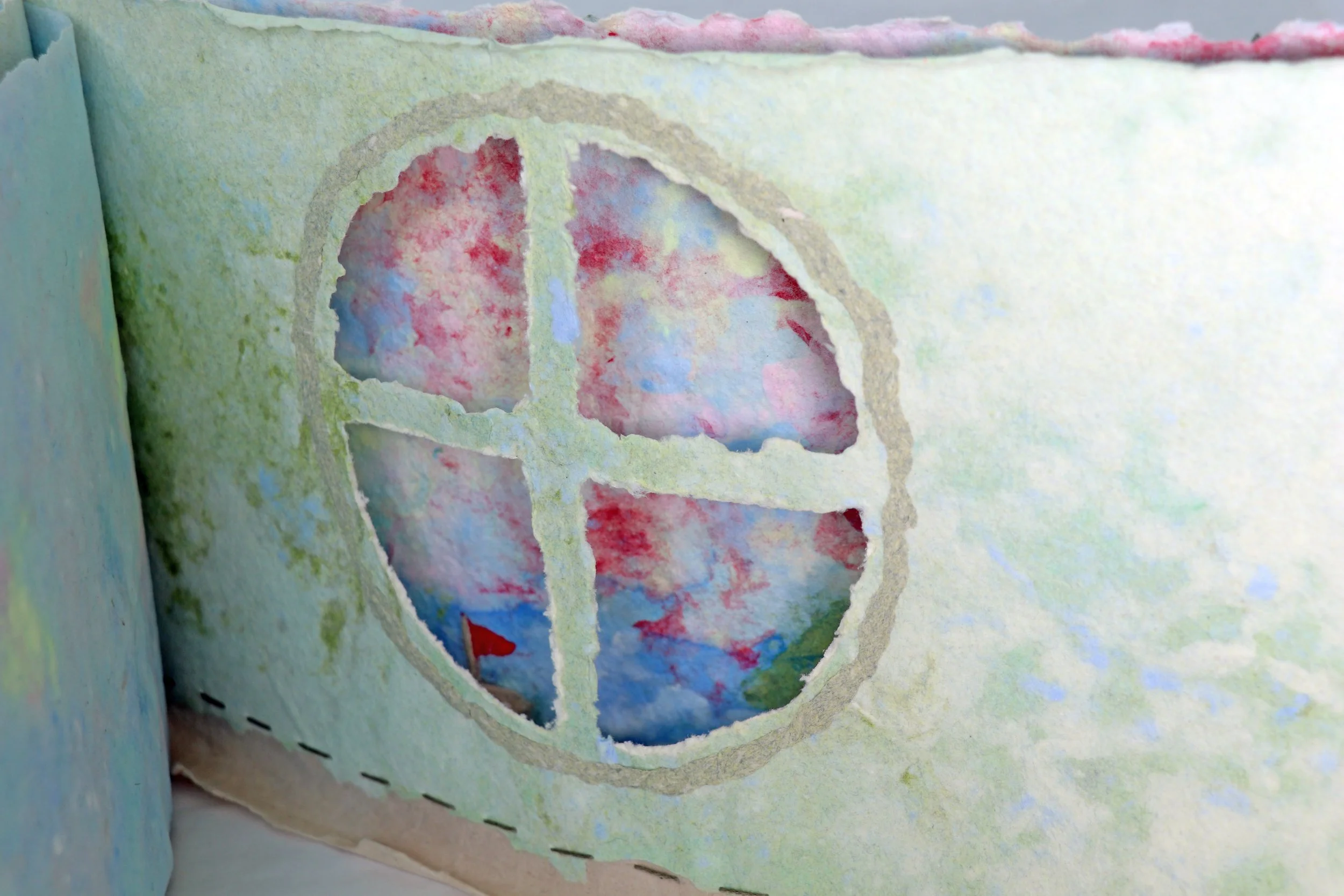 Voyage, 2025 | Handmade paper book