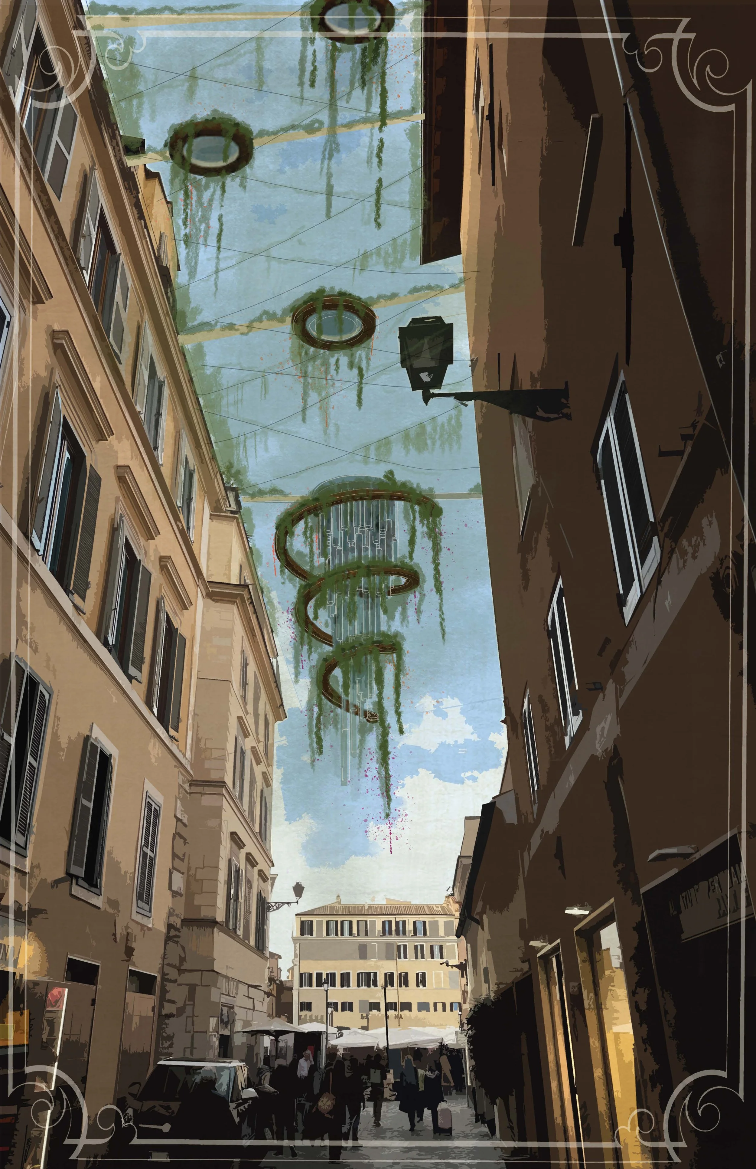 Street Chandeliers of Rome