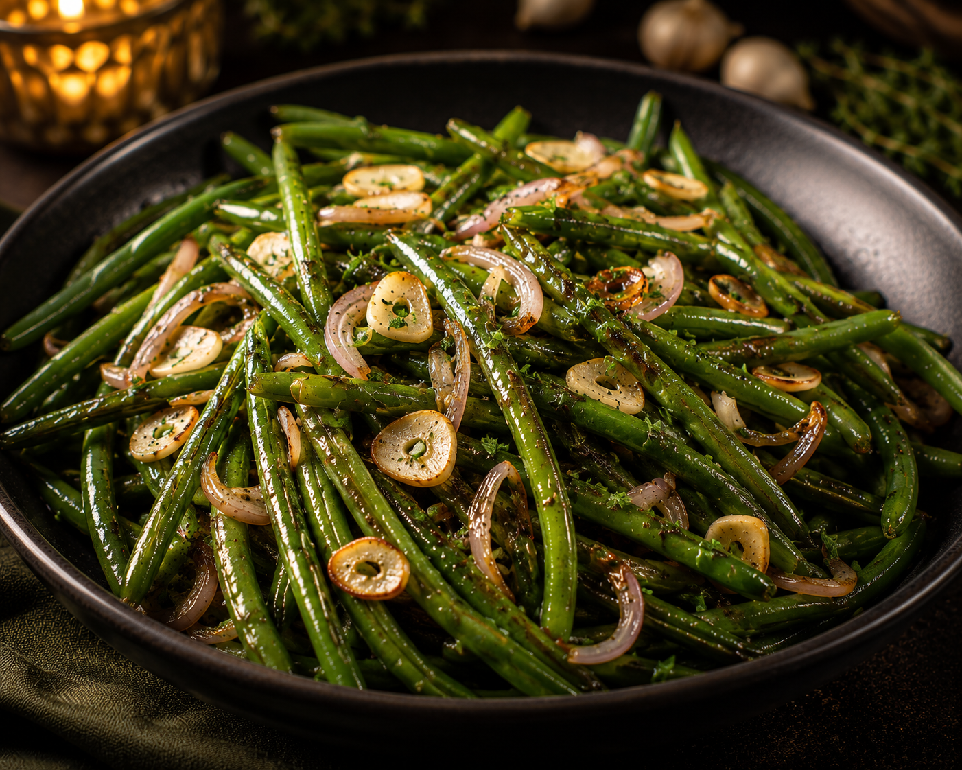 Garlic Green Beans