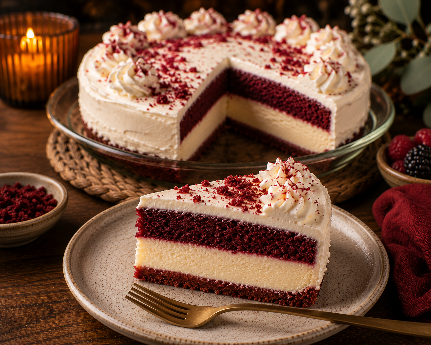 Red Velvet Cheesecake
