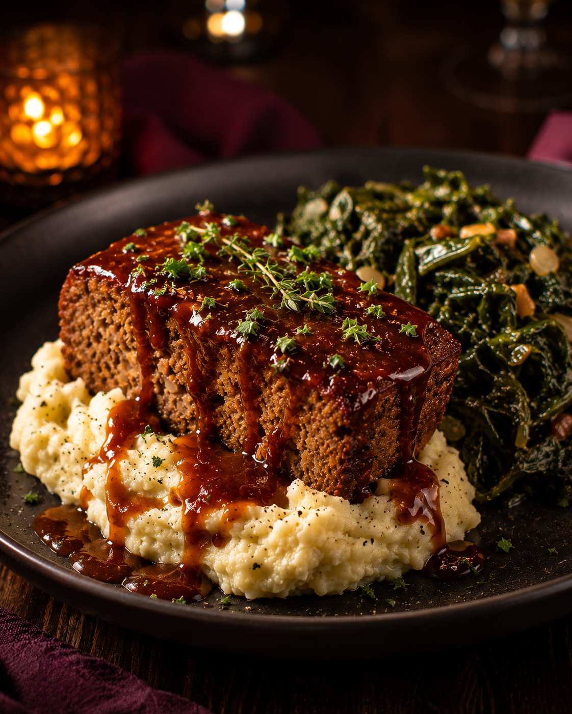 Southern Meatloaf Plate