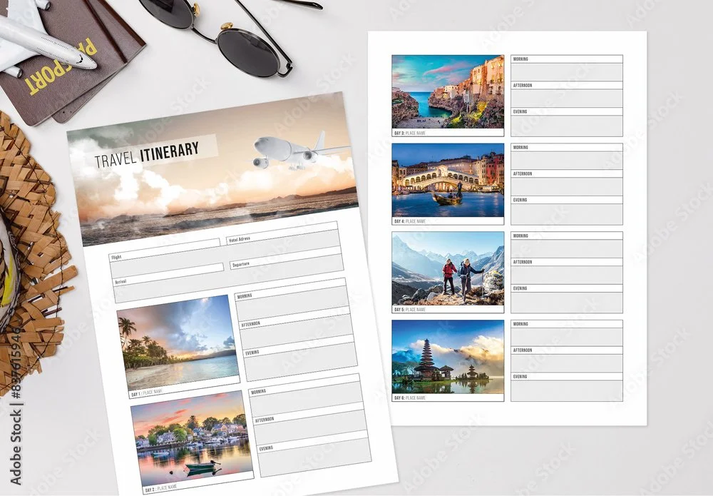Custom Travel Itinerary — Multi City