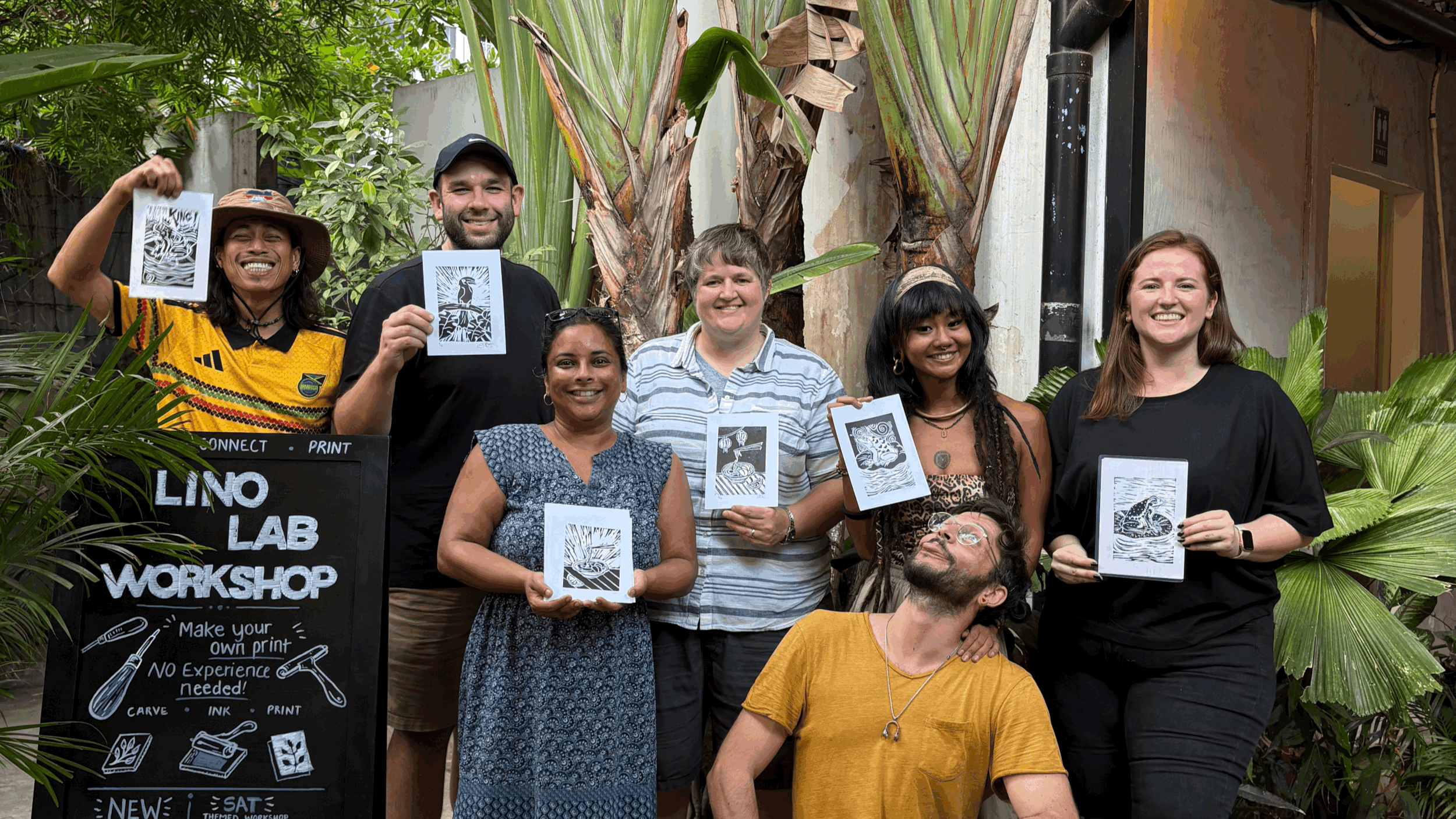 LINO CUT &amp; Print WORKSHOP (Copy)