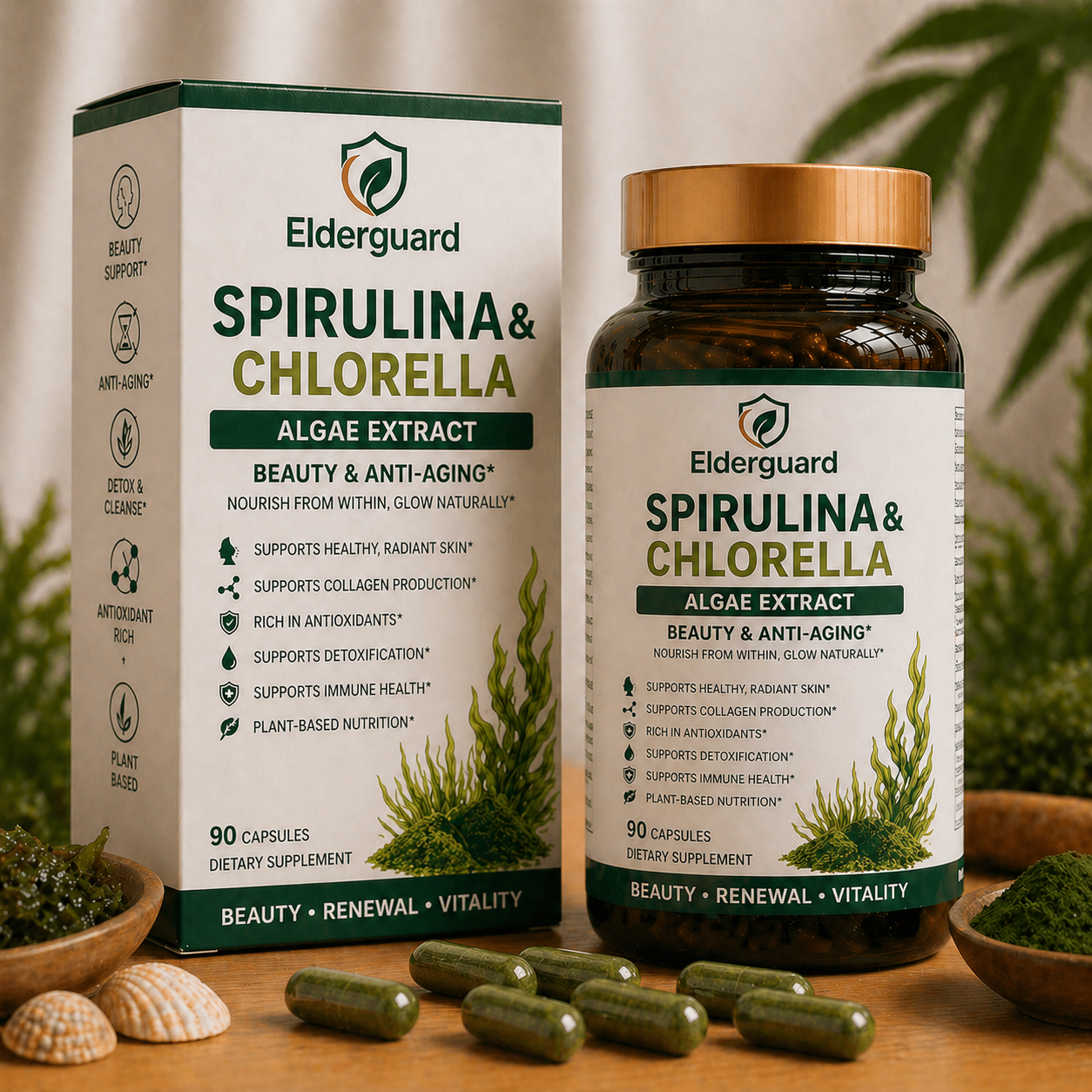 Spirulina & Chlorella