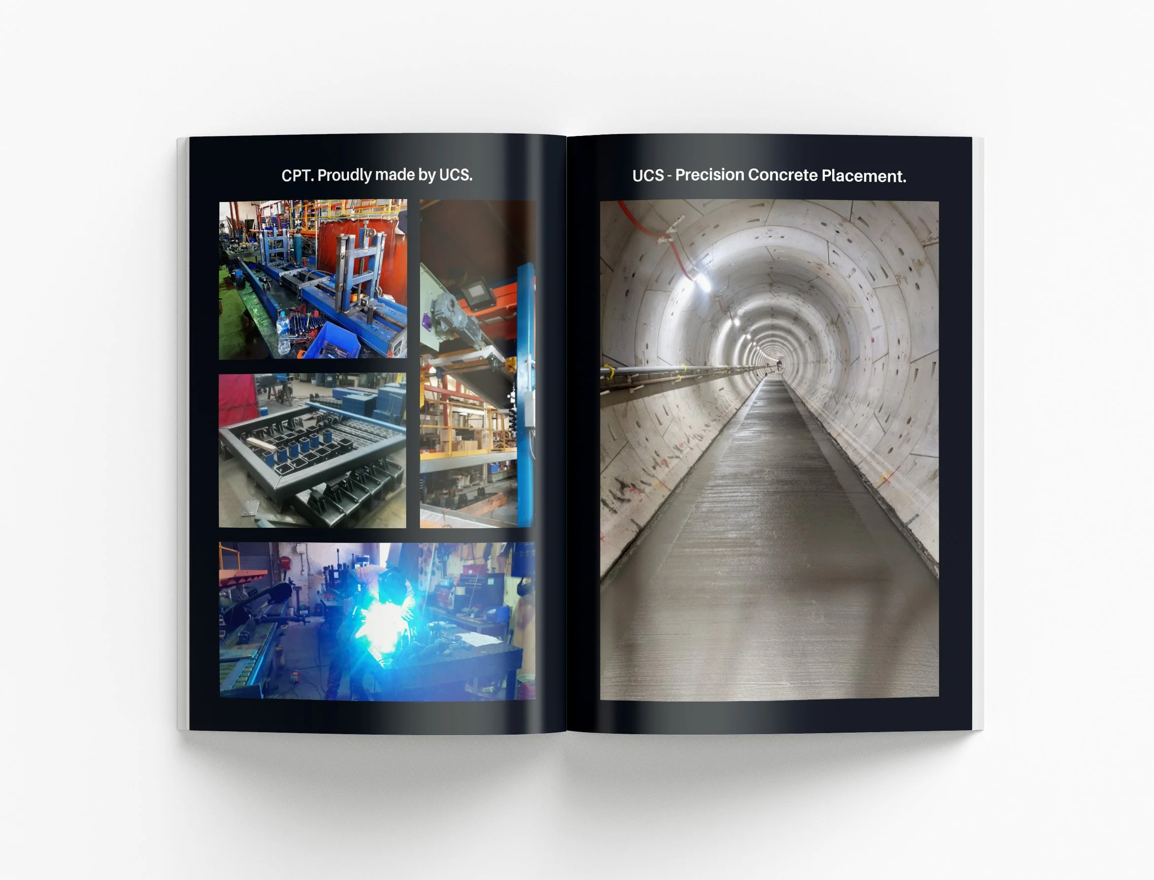 Construction and infrastructure capability statement highlighting project experience, technical expertise and engaging stakeholder communication design