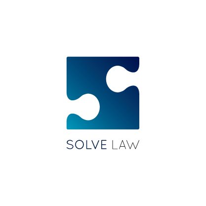 Solve Law branding project featuring professional logo design, legal firm visual identity and modern law practice branding by BKK Creative Studio