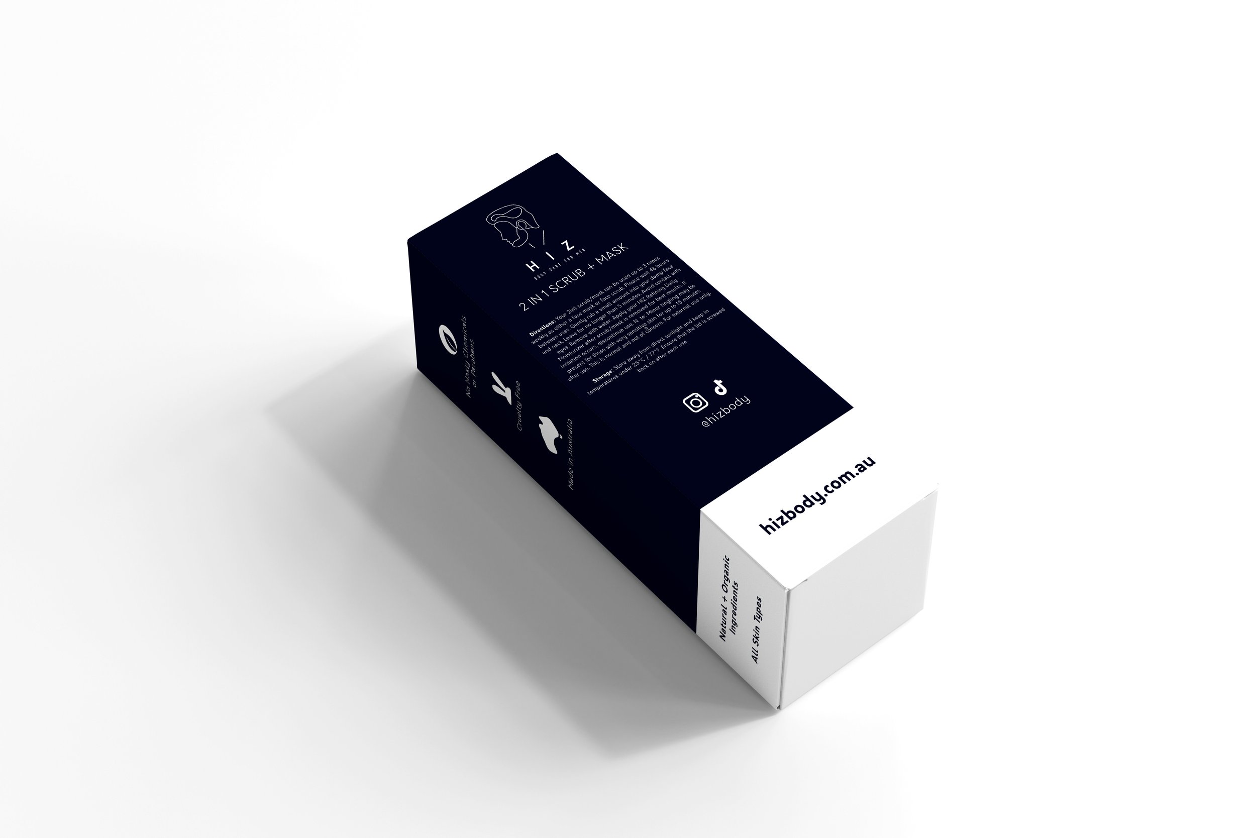 Luxury men's skincare packaging featuring elegant typography, cohesive branding and high-end product presentation design by BKK Creative Studio