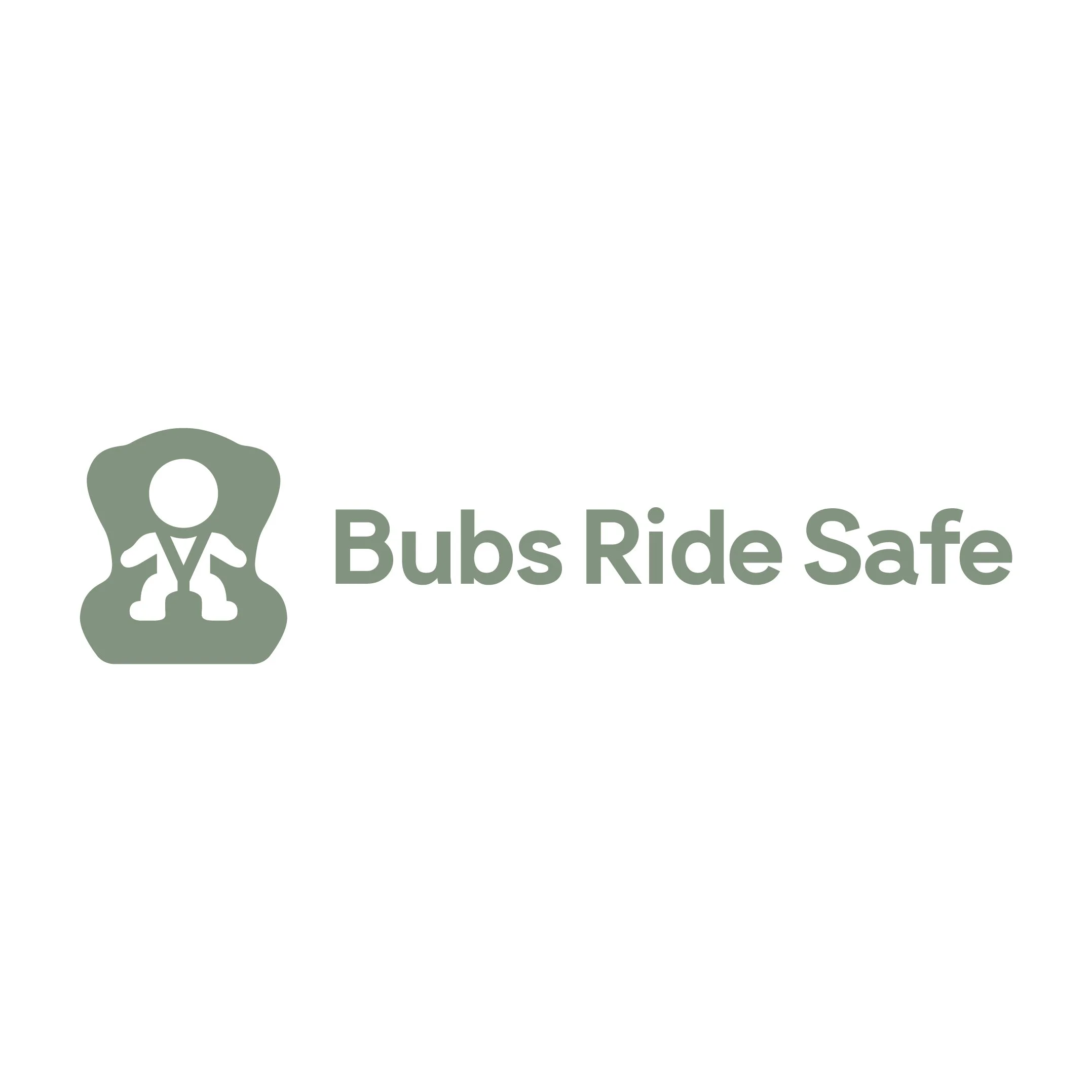 Bubs Ride Safe brand identity featuring a memorable logo, cohesive visual system and engaging branding for a children's safety product company
