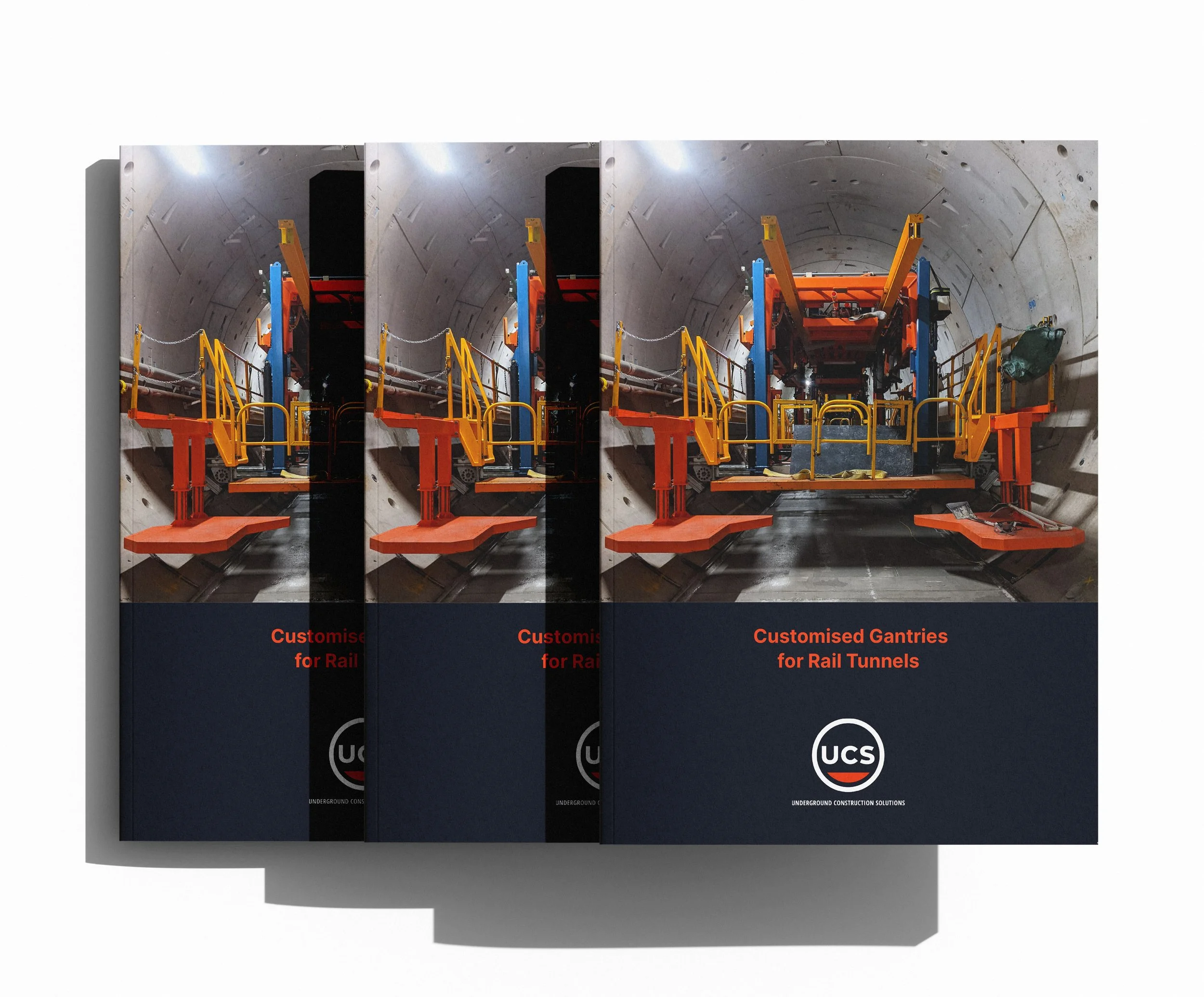 Underground Construction Solutions capability statement project featuring professional construction document design, infrastructure company profile and corporate communication by BKK Creative Studio