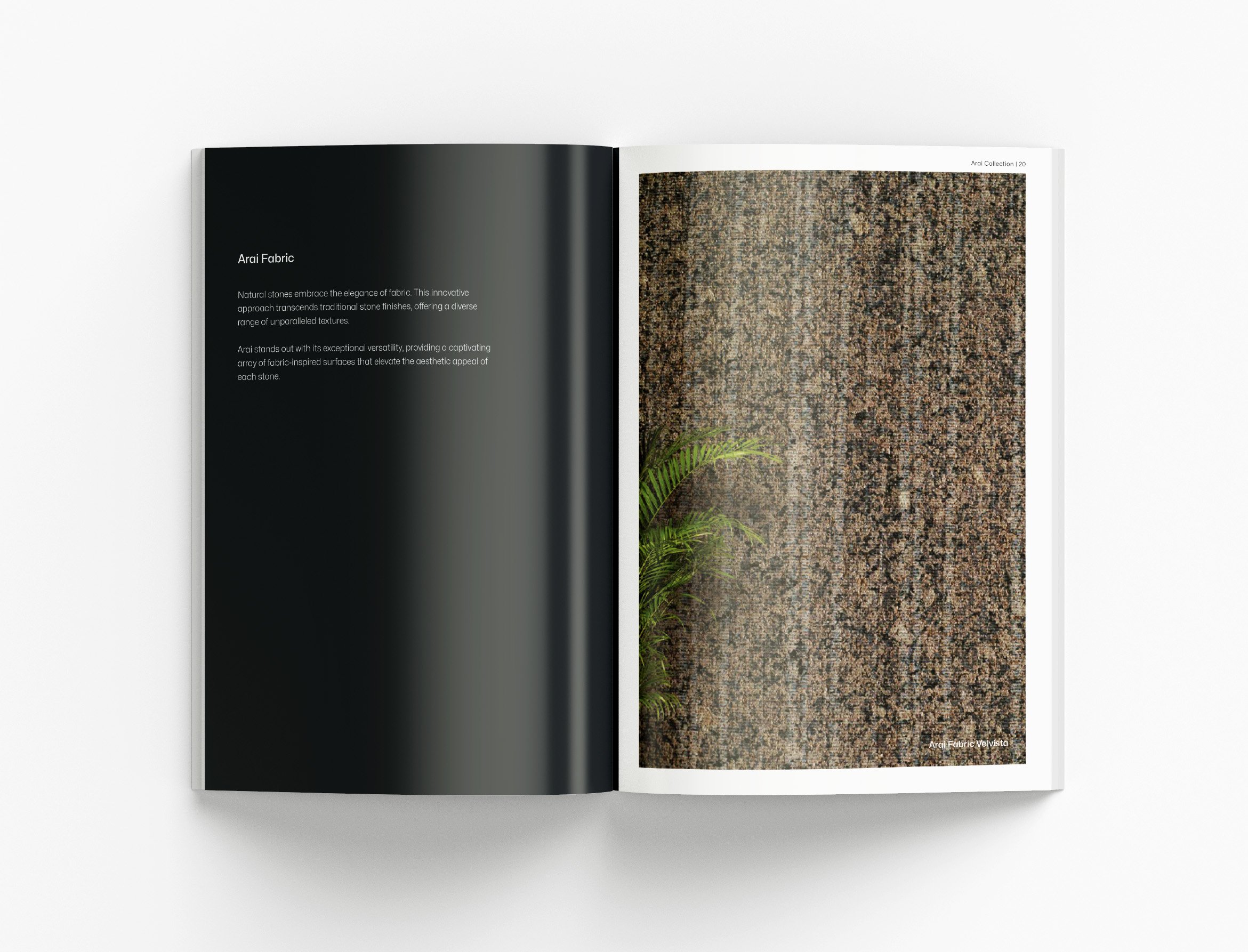 Premium catalogue design showcasing product applications, detailed specifications and modern marketing brochure layouts