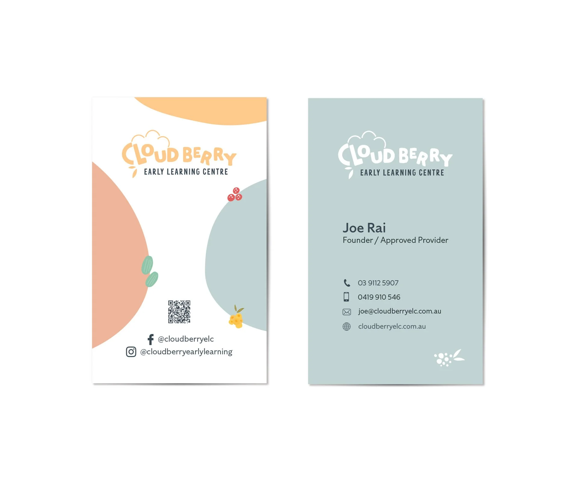 Cloudberry Early Learning Centre Business Card