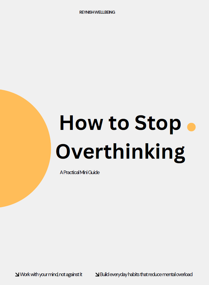 Stop Overthinking: A Practical Mini Guide