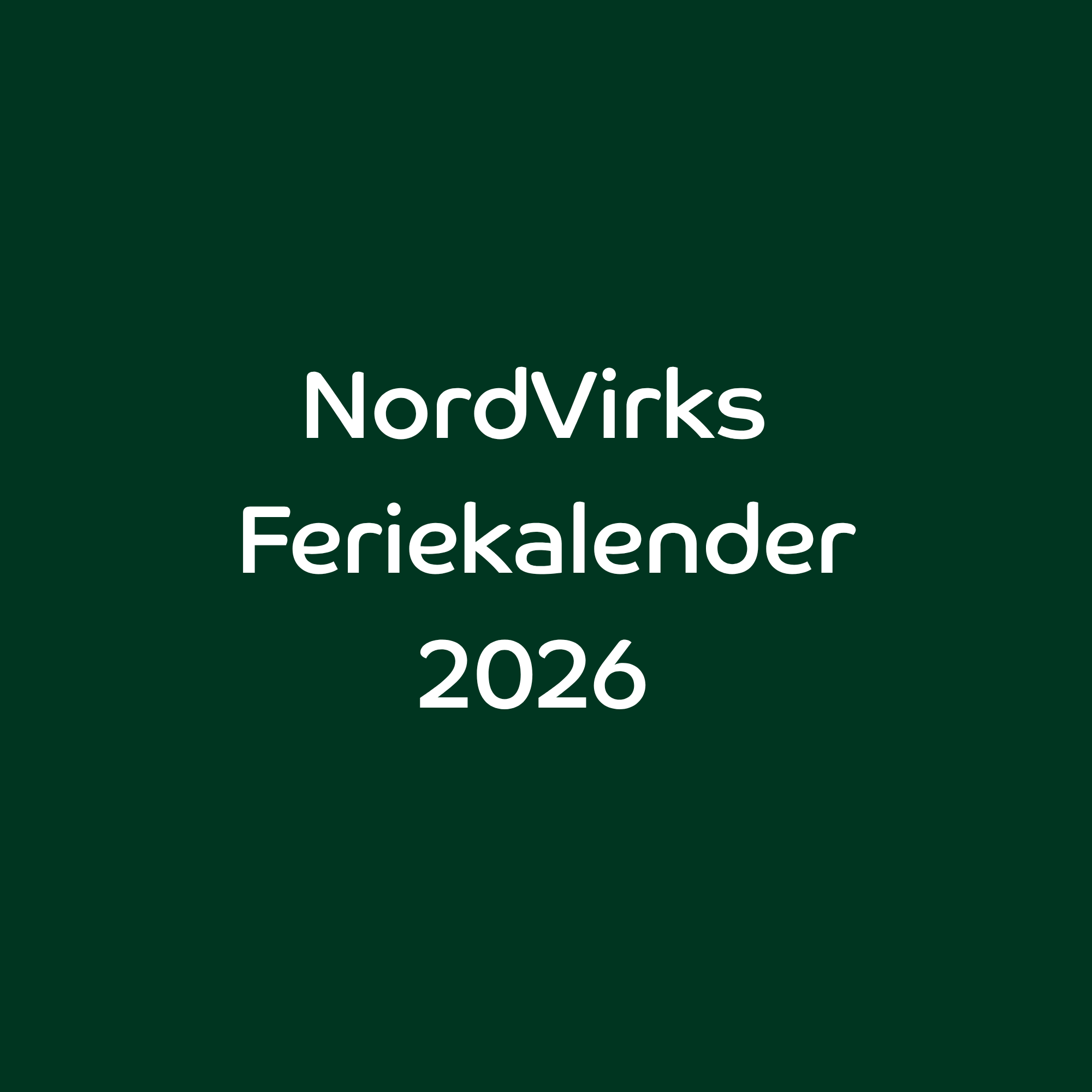 FerieKalender