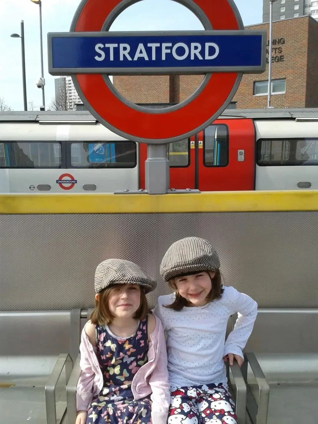 Girls at station