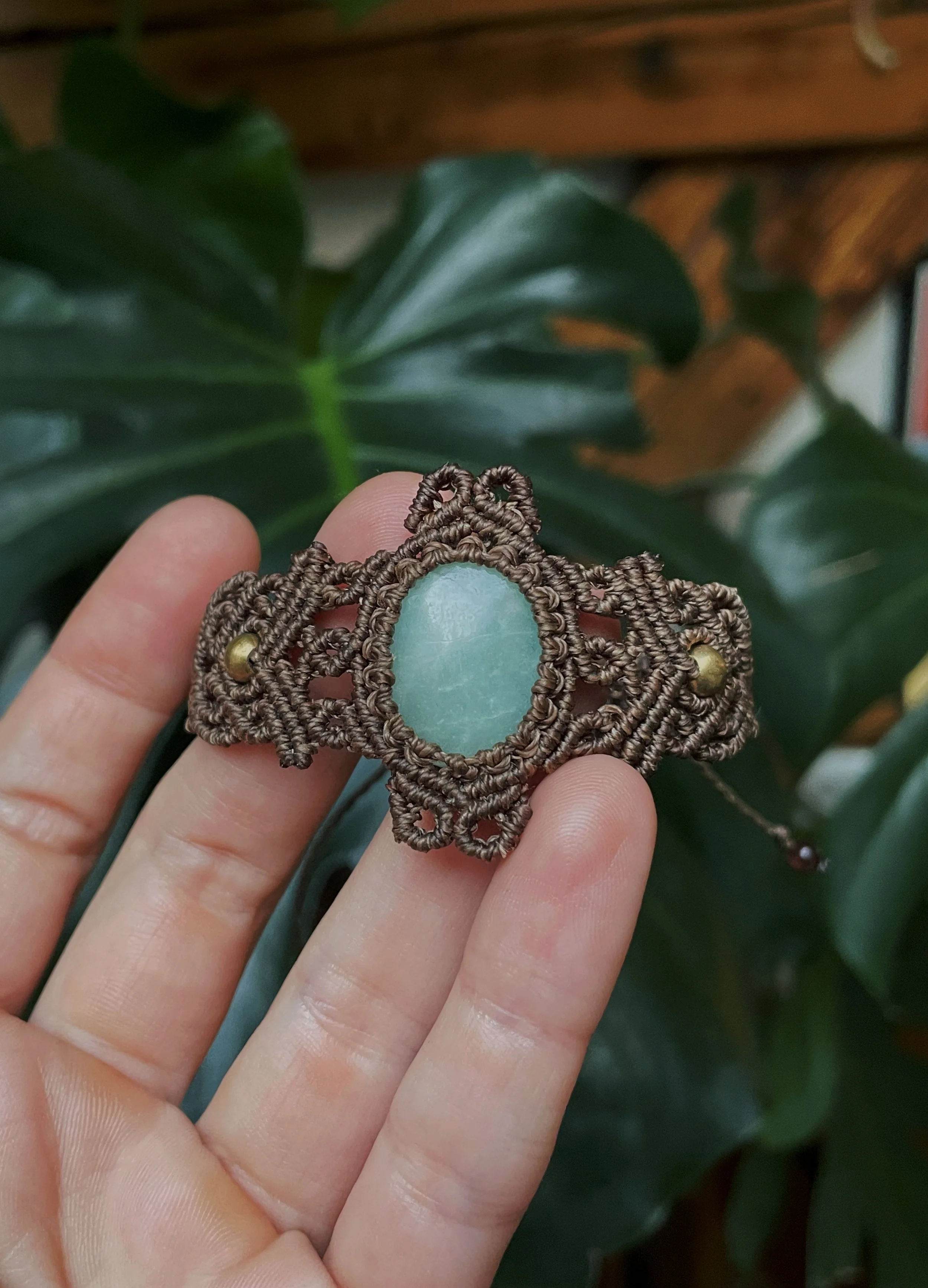 Aquamarine bracelet