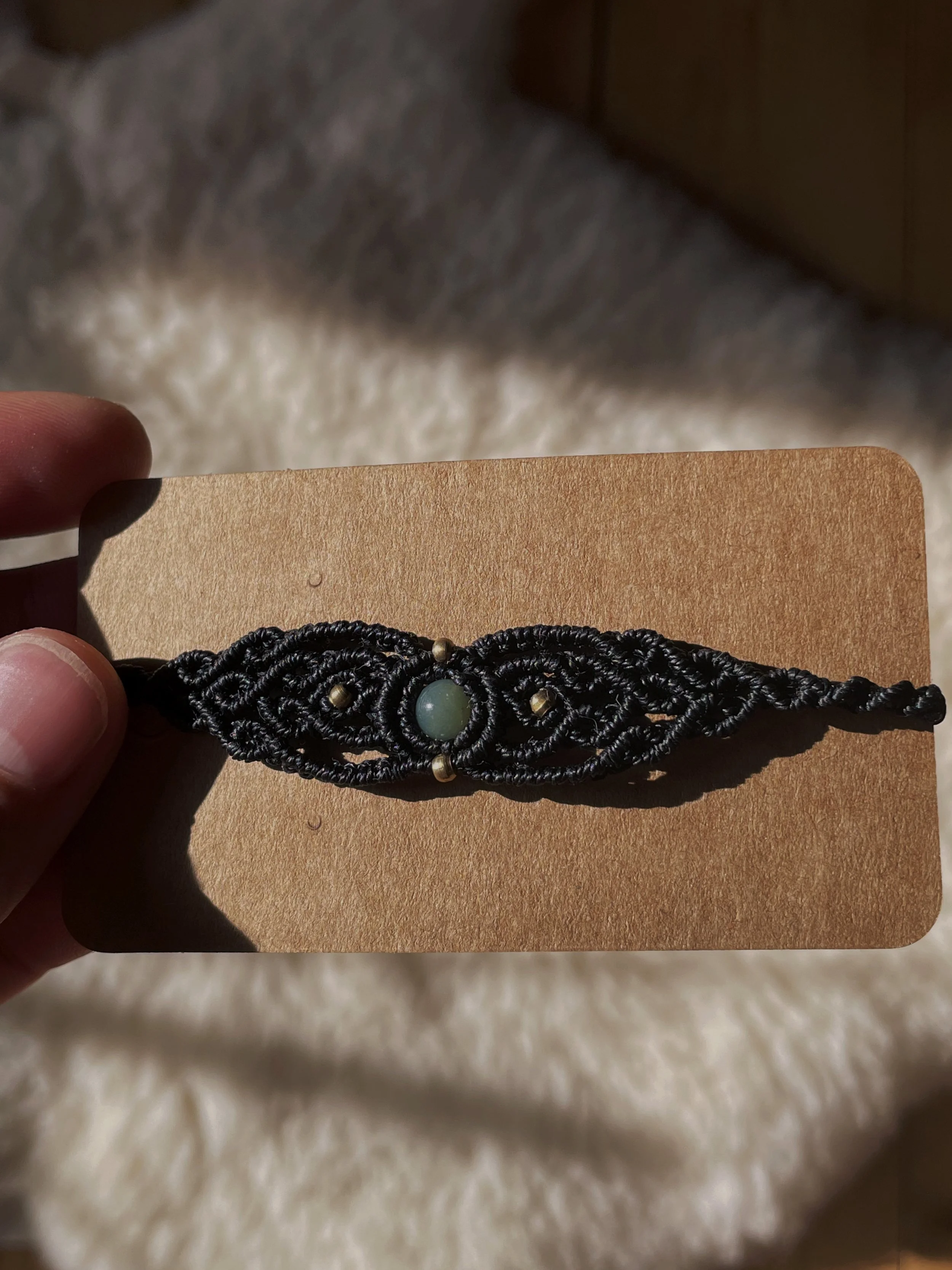 Agate bracelet
