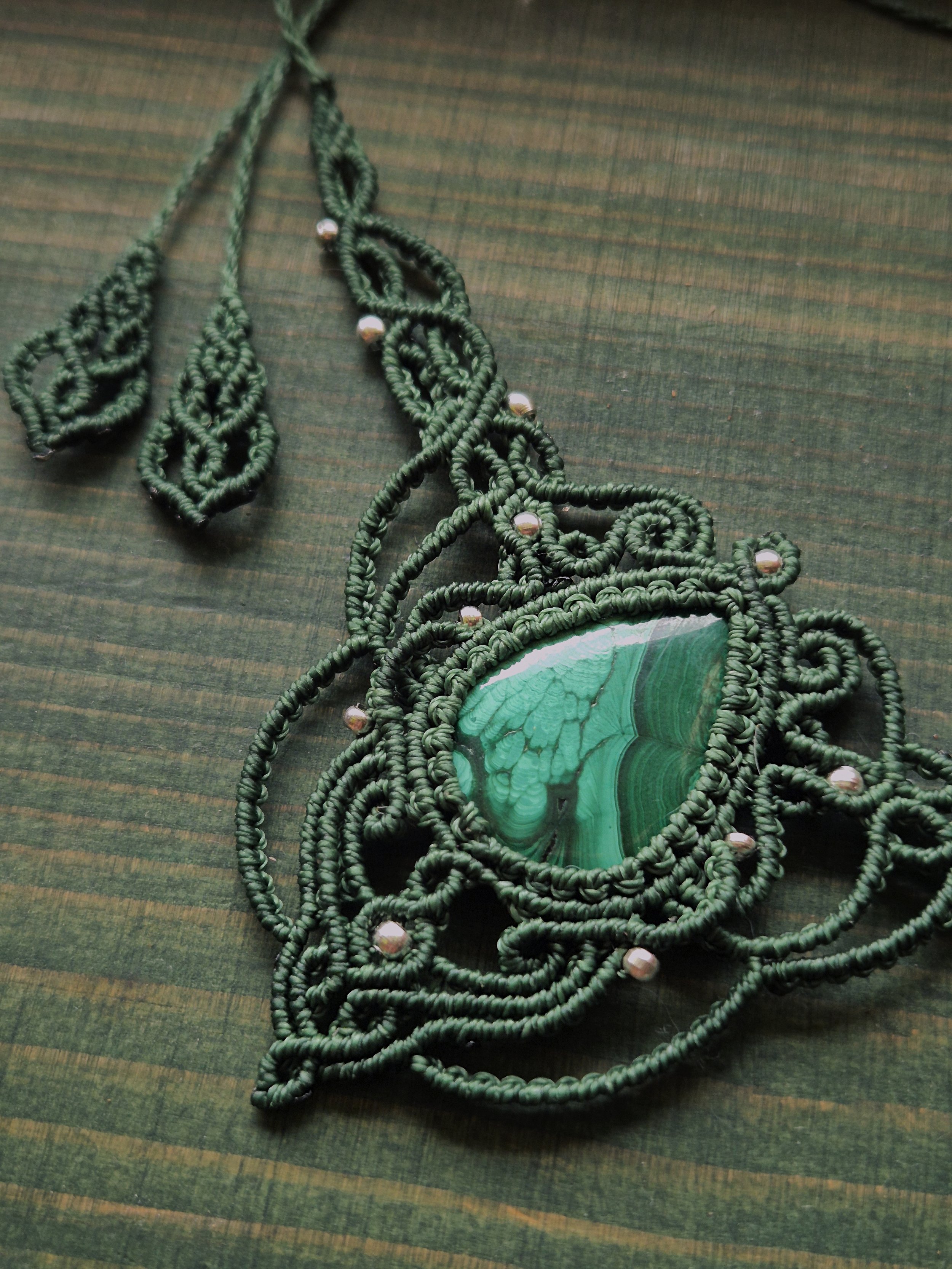 Green Malachite Necklace