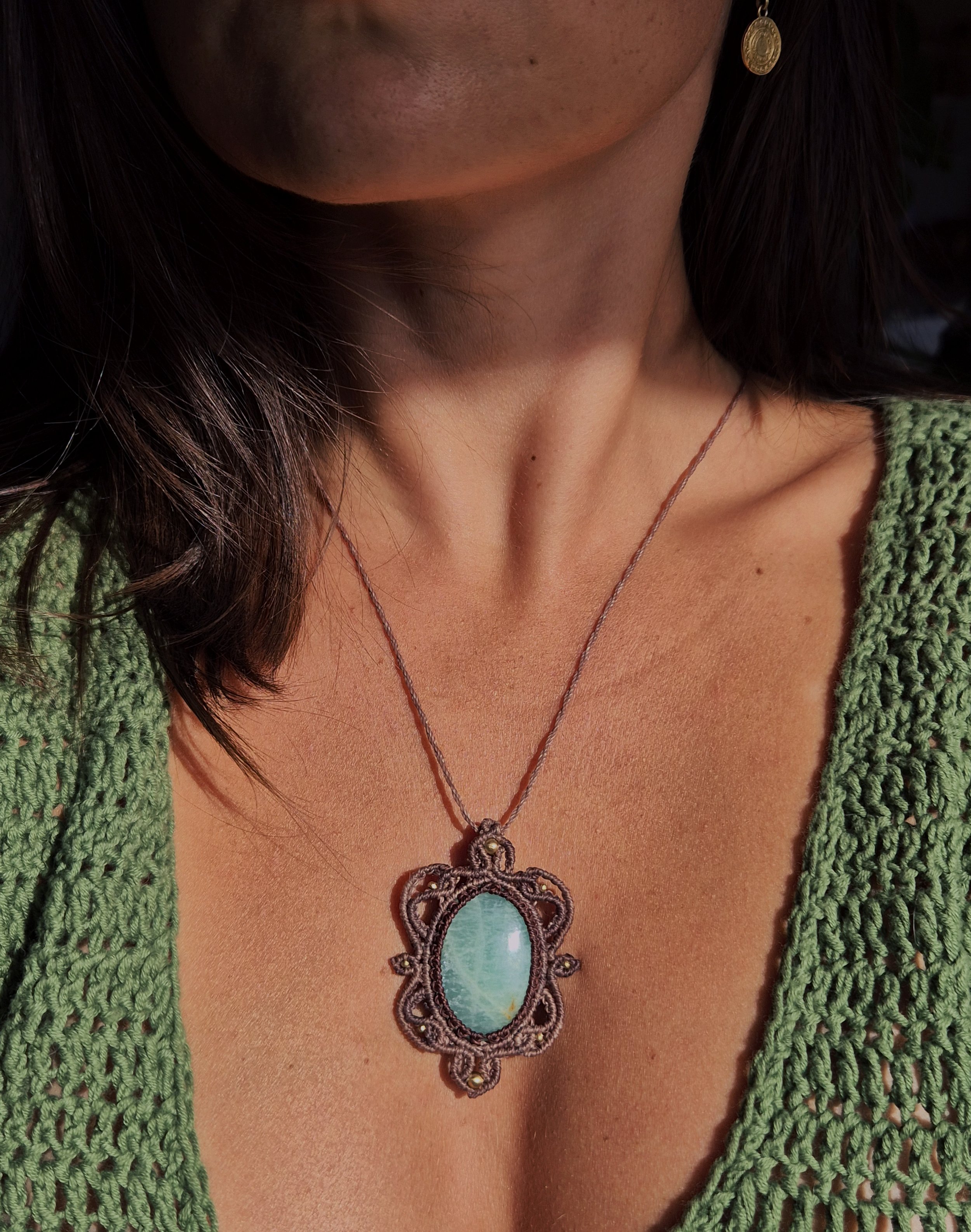 Amazonite Pendant