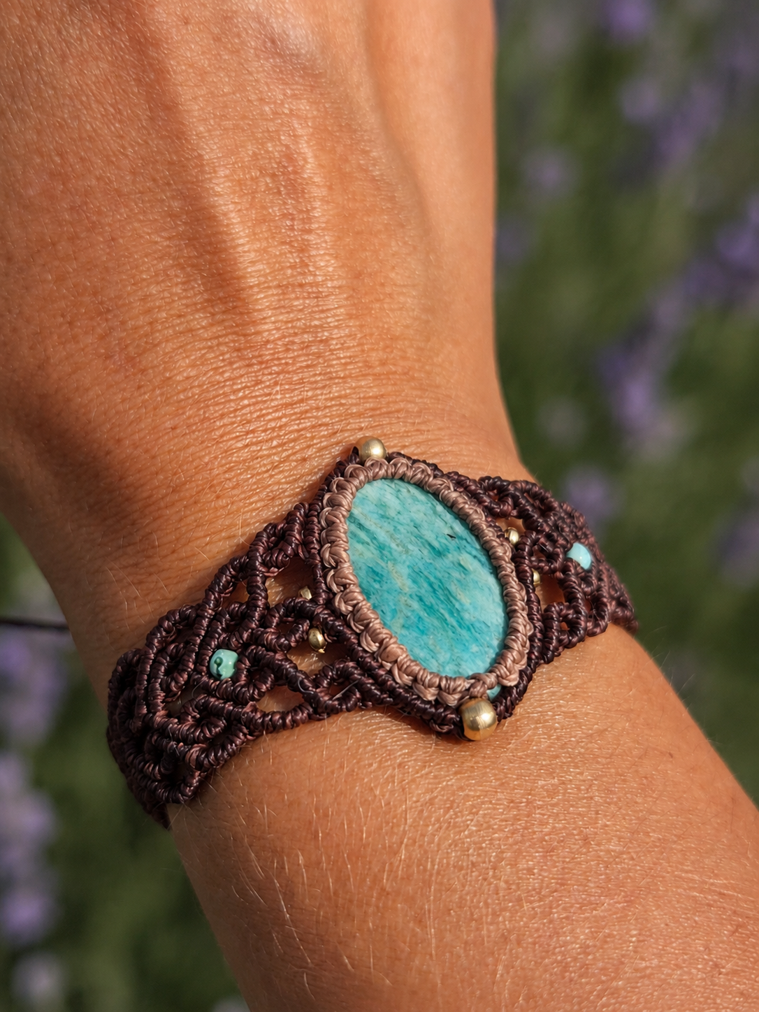 Amazonite bracelet