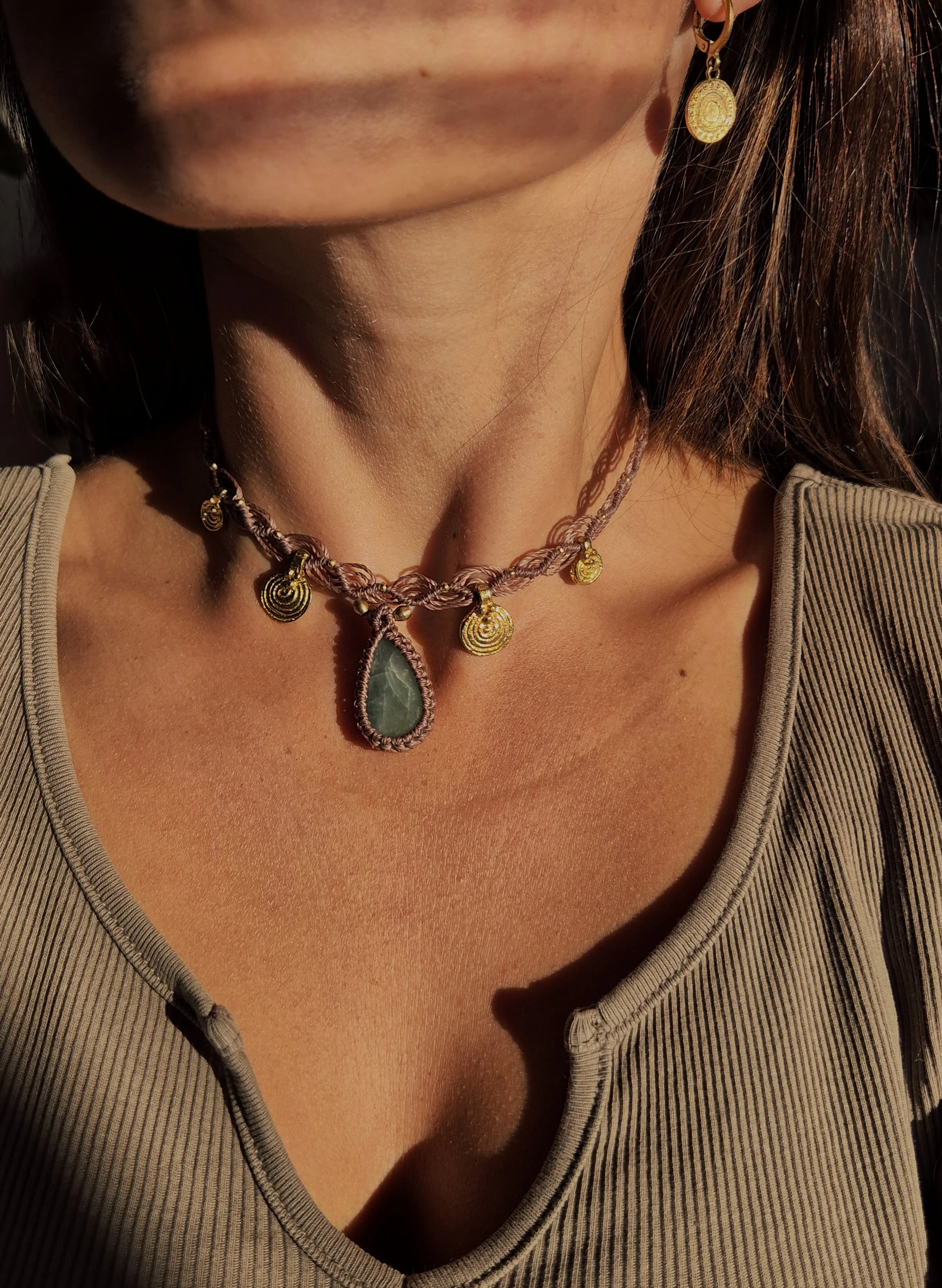 Aquamarine Choker