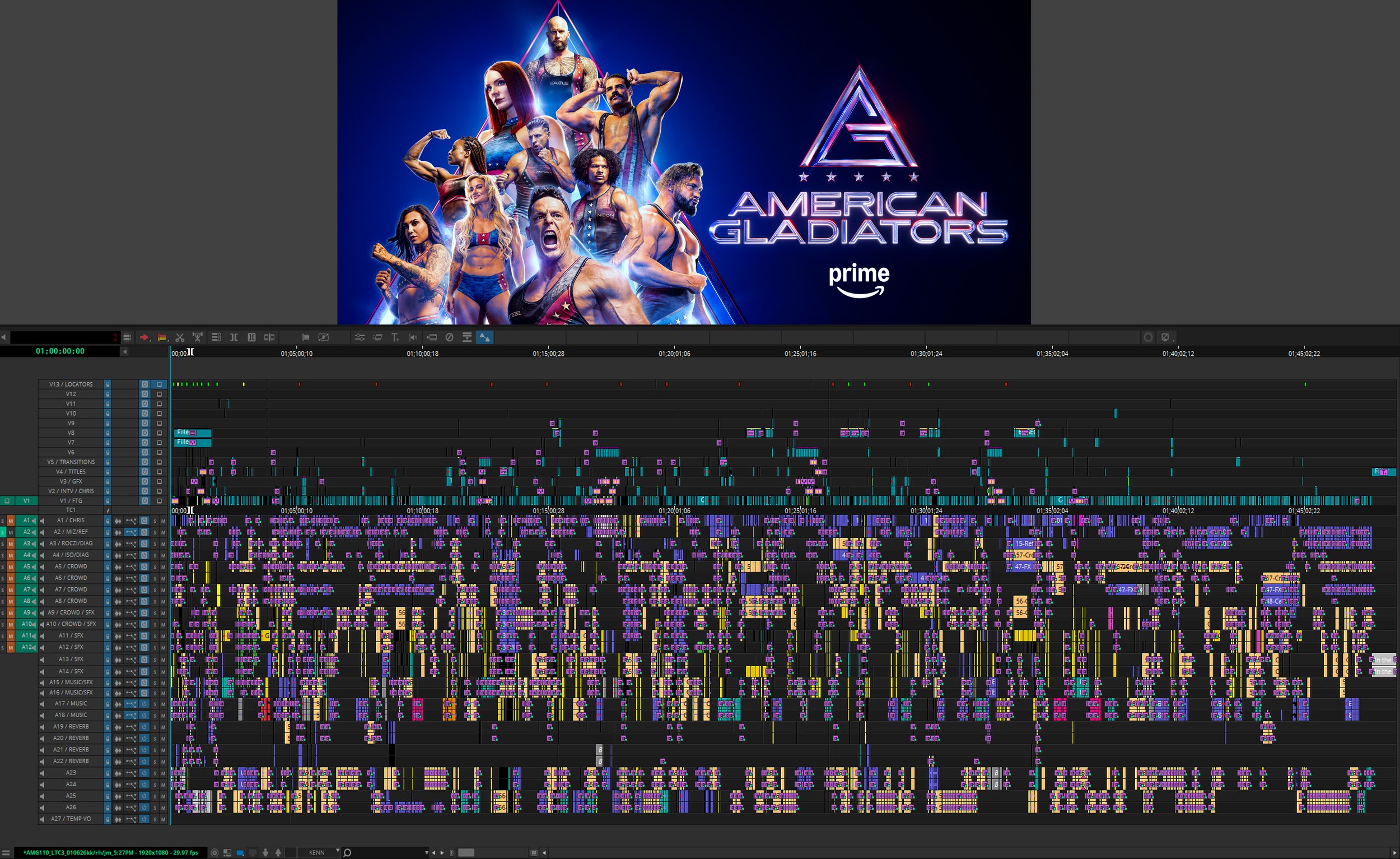American Gladiators  |  110 Finale  |  LOCKED CUT