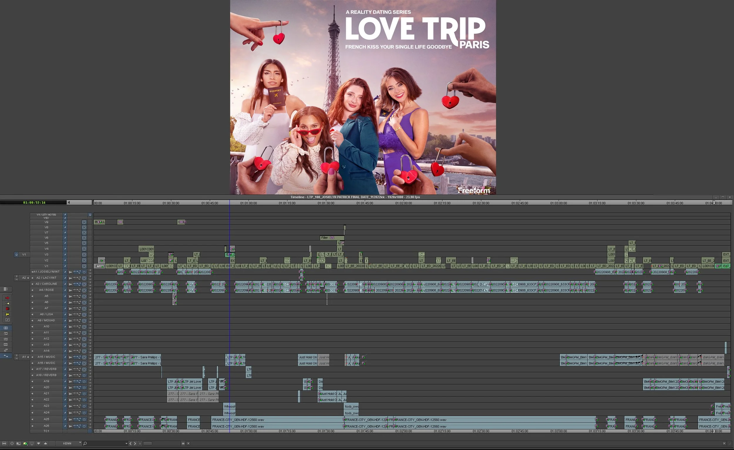 Love Trip: Paris  |  Season 1  |  Finale  |  Josielyn & Patrick Date