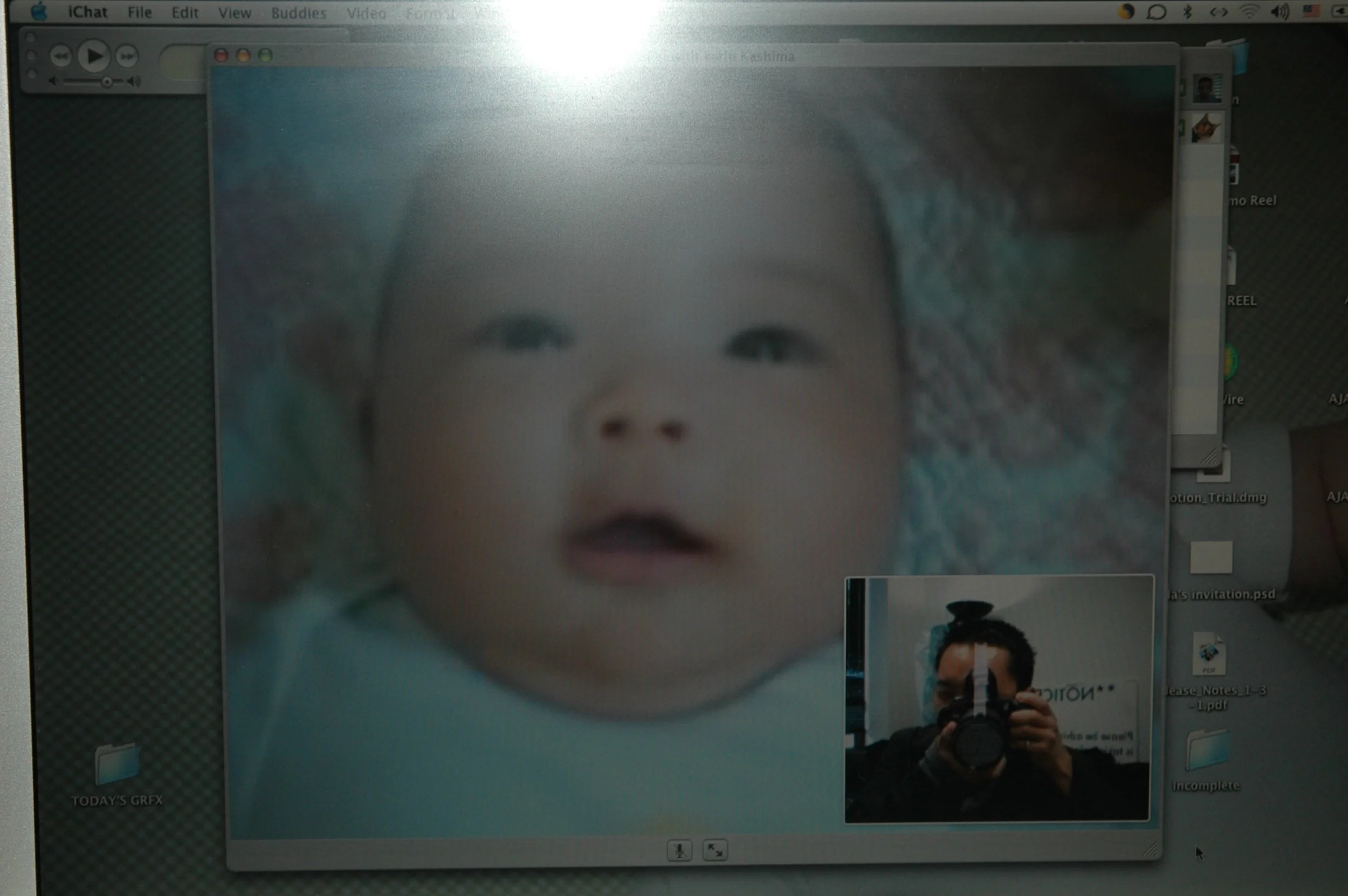 Using Apple iSight camera on "Americanese"