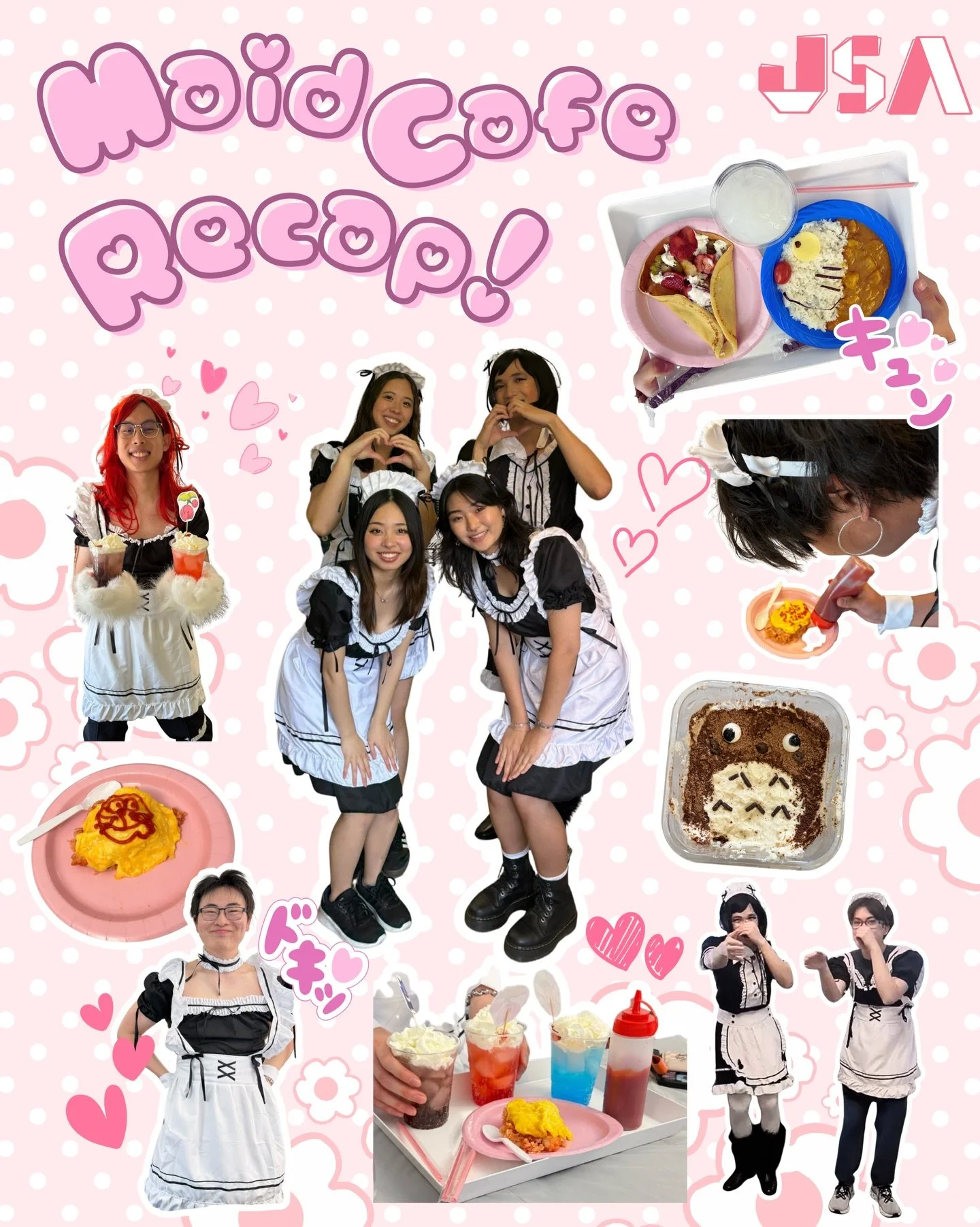Thank you all so much for coming to our Maid Caf&eacute; 💗✨

We&rsquo;re so grateful to everyone who stopped by and spent part of their day with us 🫖🍰
From serving food to taking polaroids and sharing fun moments, it honestly meant a lot to us ♡

