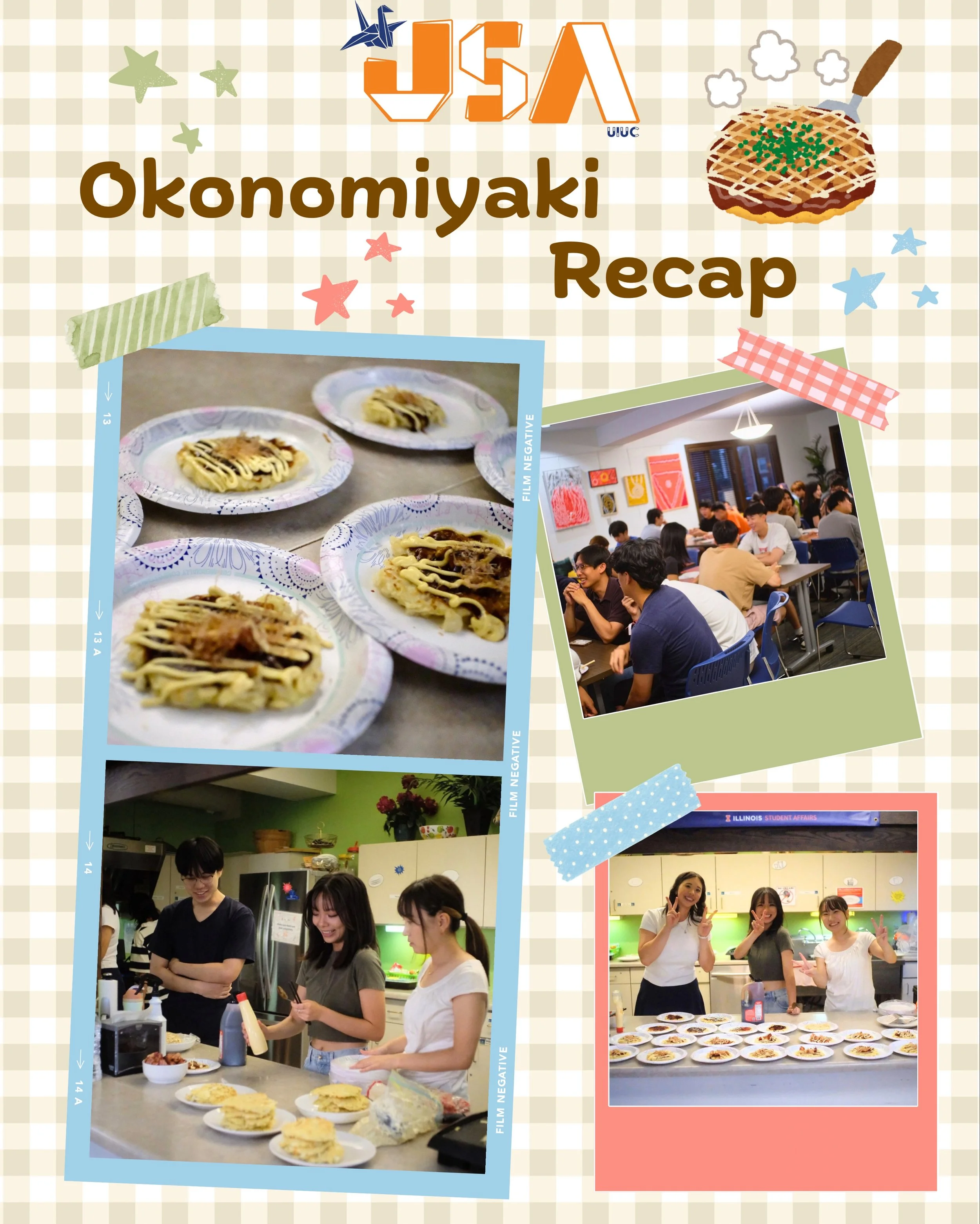 🥢✨ JCT FOOD NIGHT RECAP! ✨🥢

Thank you to everyone who joined us for a delicious night of okonomiyaki! 🇯🇵💕 We loved seeing everyone come together, enjoy some good food, and make new friends!

A huge shoutout to our amazing JCT team for making th